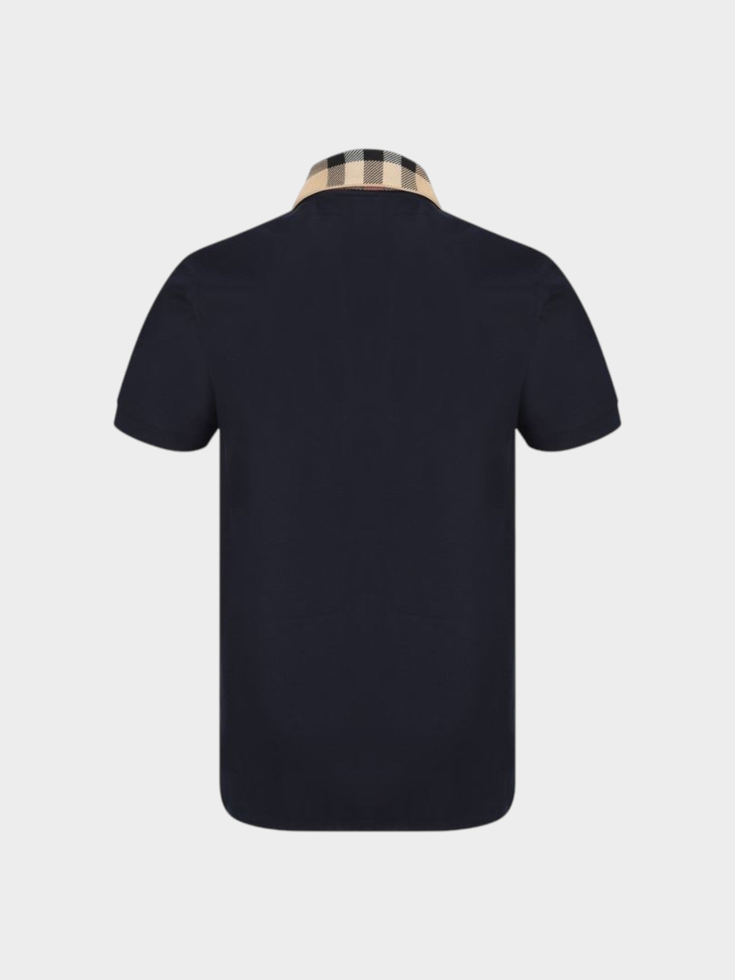 Burberry Blue Cotton Polo Shirt-thumbmail-2