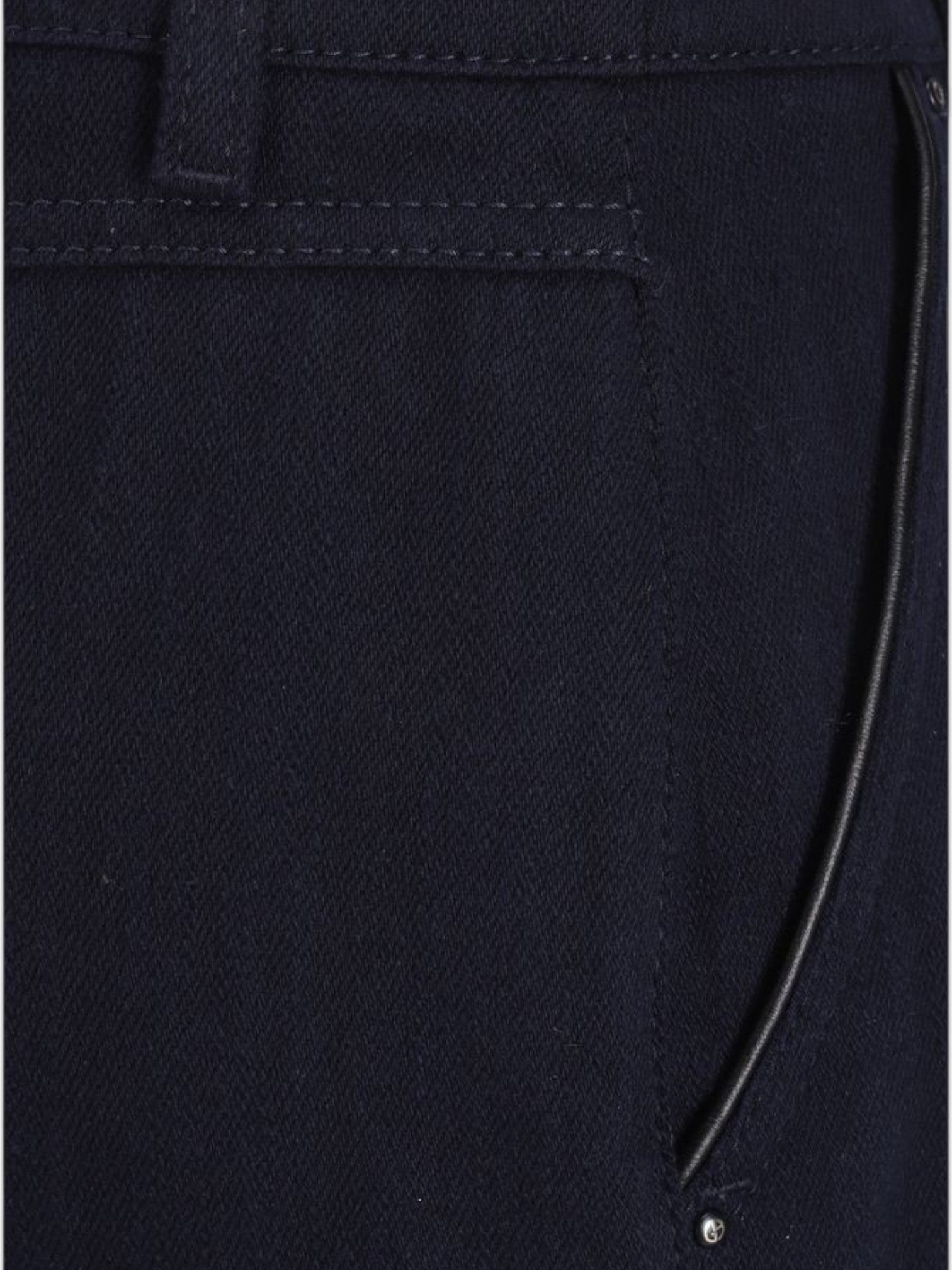 Giorgio Armani Blue Cotton Skirt-thumbmail-3