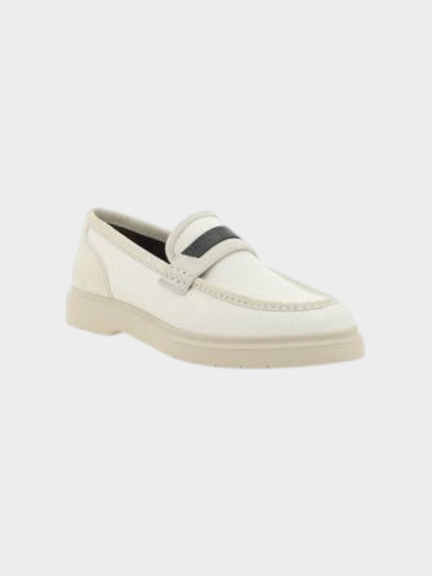 Brunello Cucinelli Beige Loafers Shoes-thumbmail-2