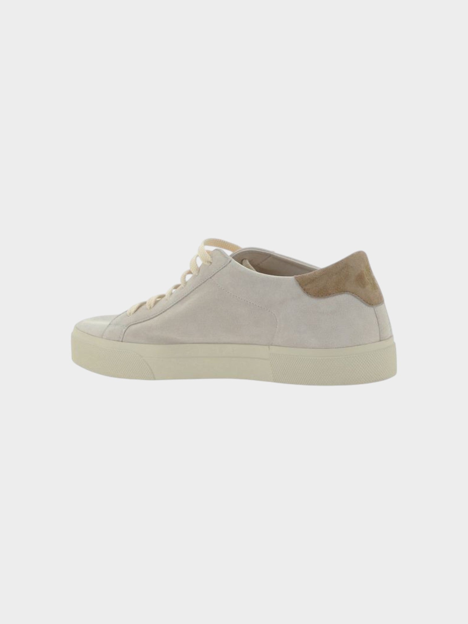 Brunello Cucinelli Cream White Leather Sneakers-thumbmail-3
