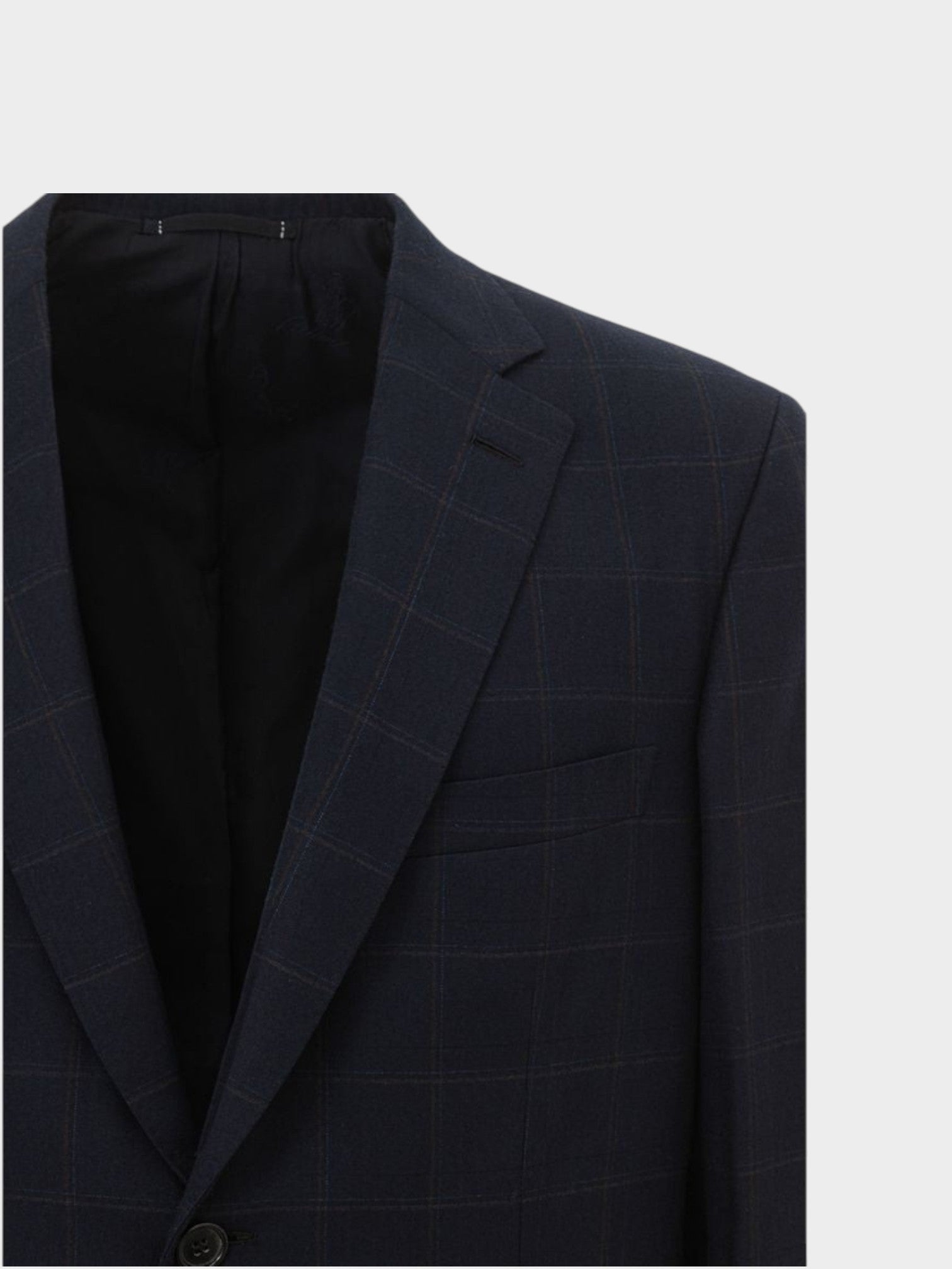 Brioni Blue Wool Blazer-thumbmail-3