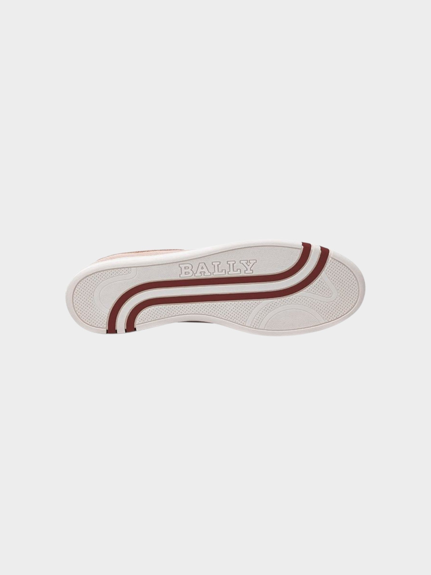 Bally Pink Leather Low Top Sneakers-thumbmail-3