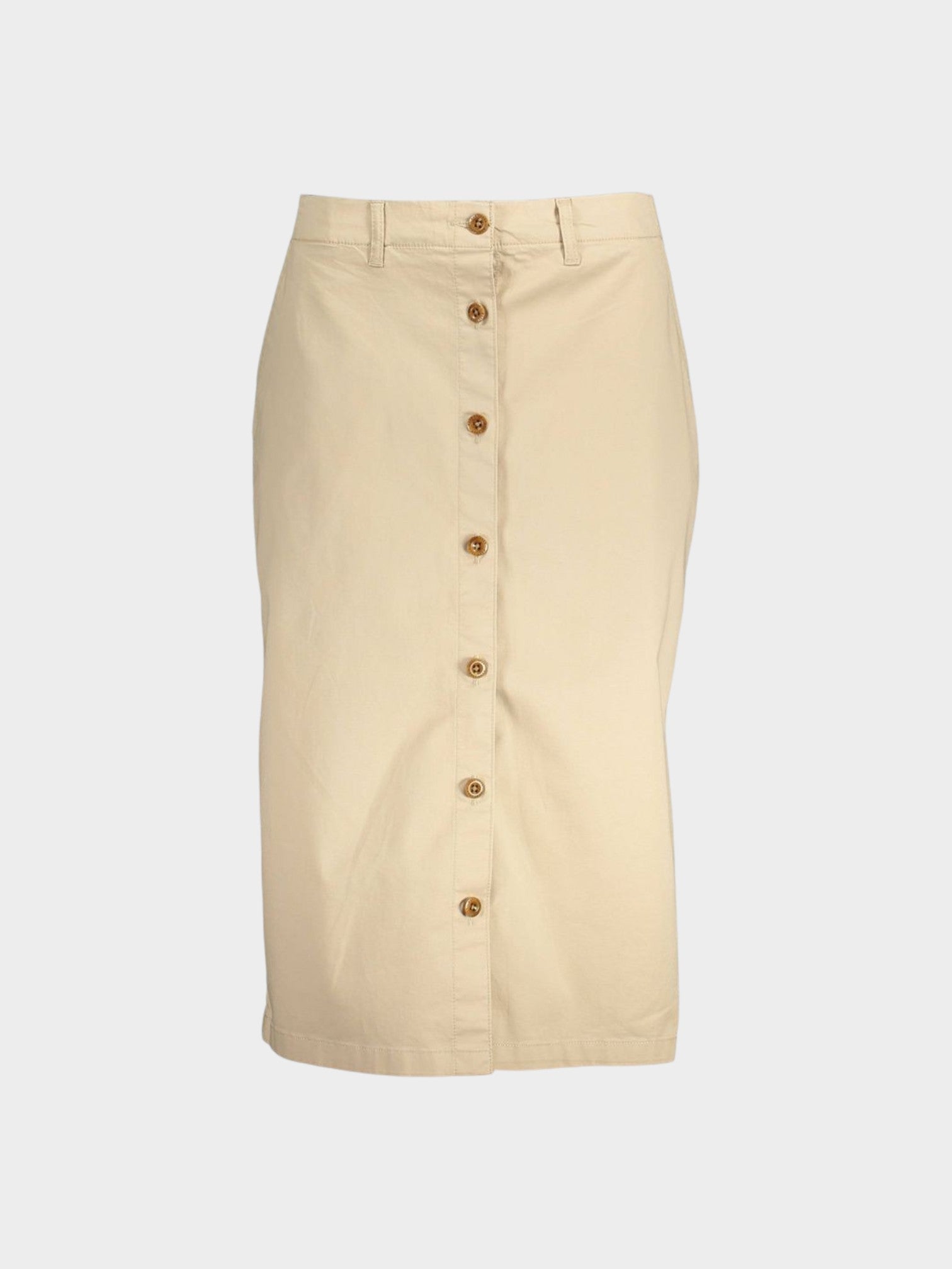 Gant Beige Cotton Women Skirt