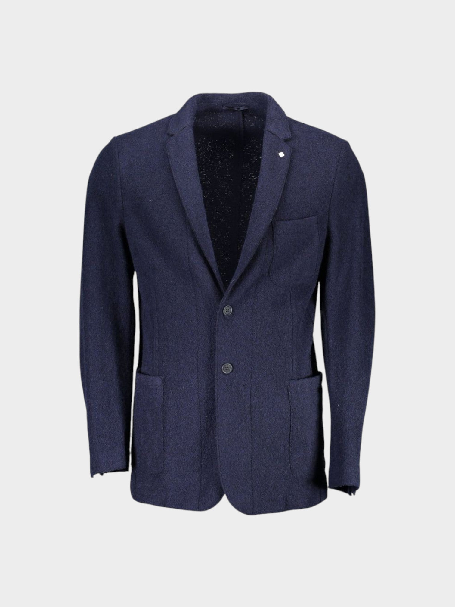Gant Blu Wool Men Jacket-thumbmail-1