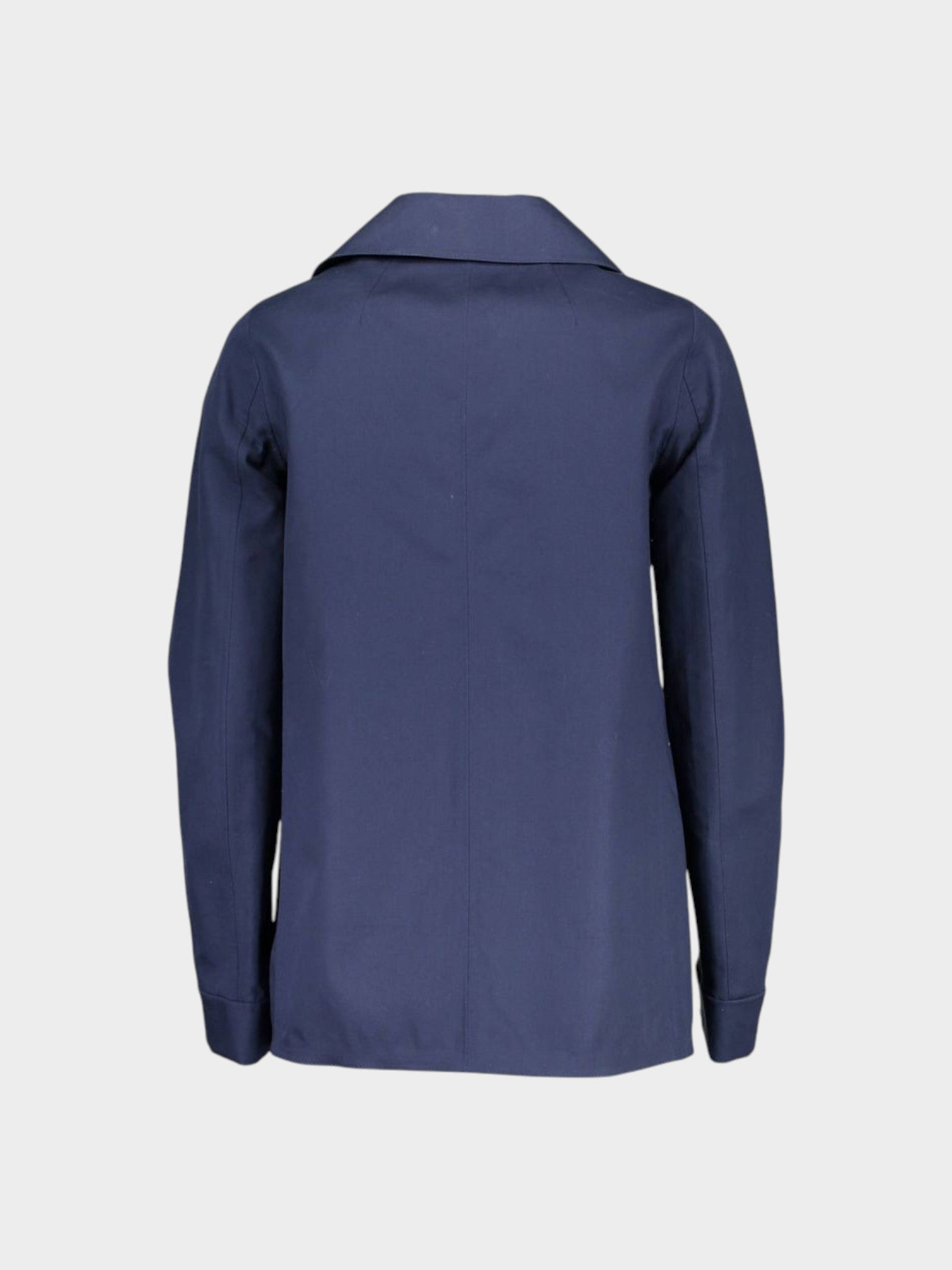 Gant Blu Cotton Women's Jacket-thumbmail-2