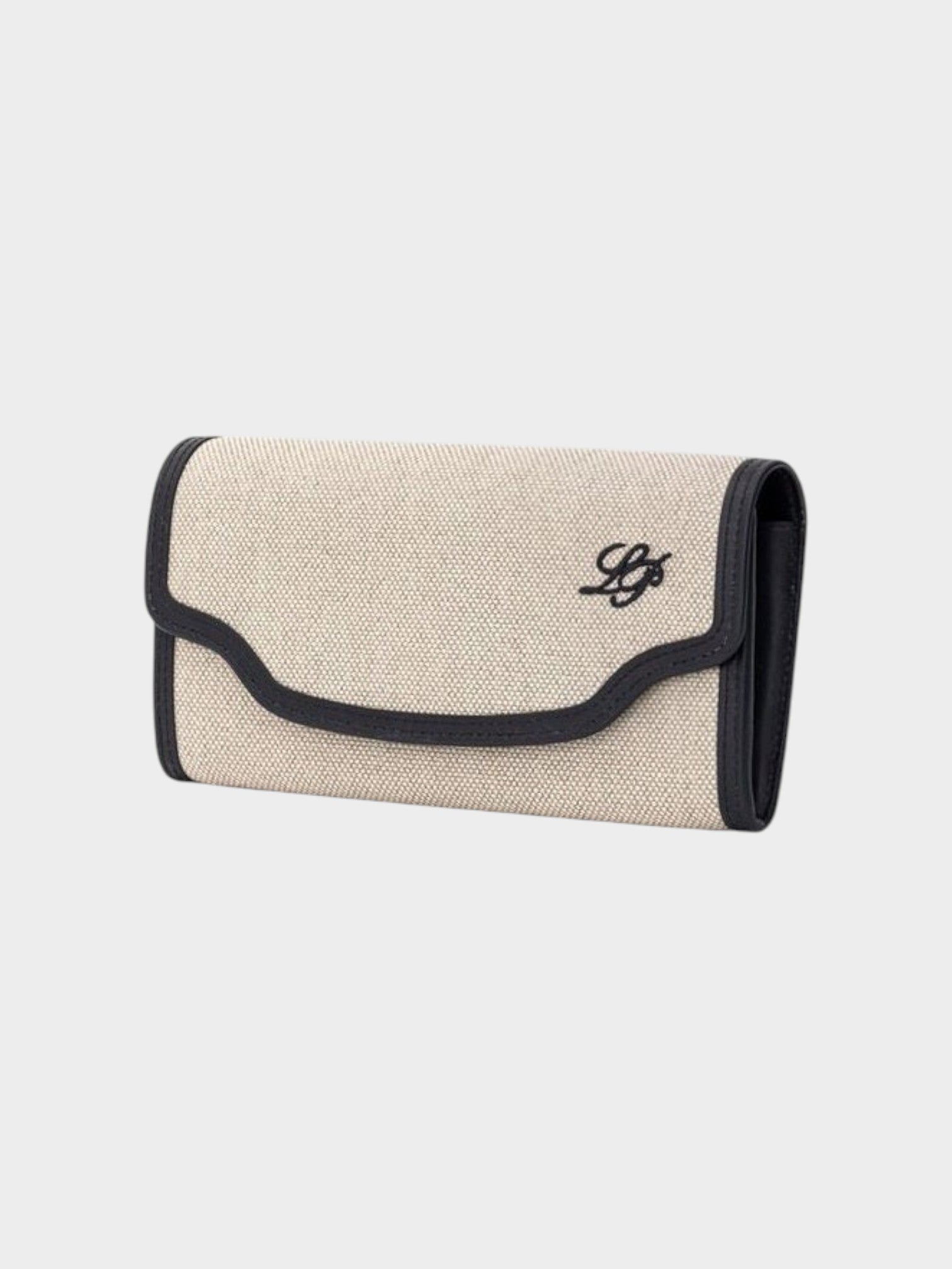 Loro Piana Beige Fabric And Leather Wallet-thumbmail-2