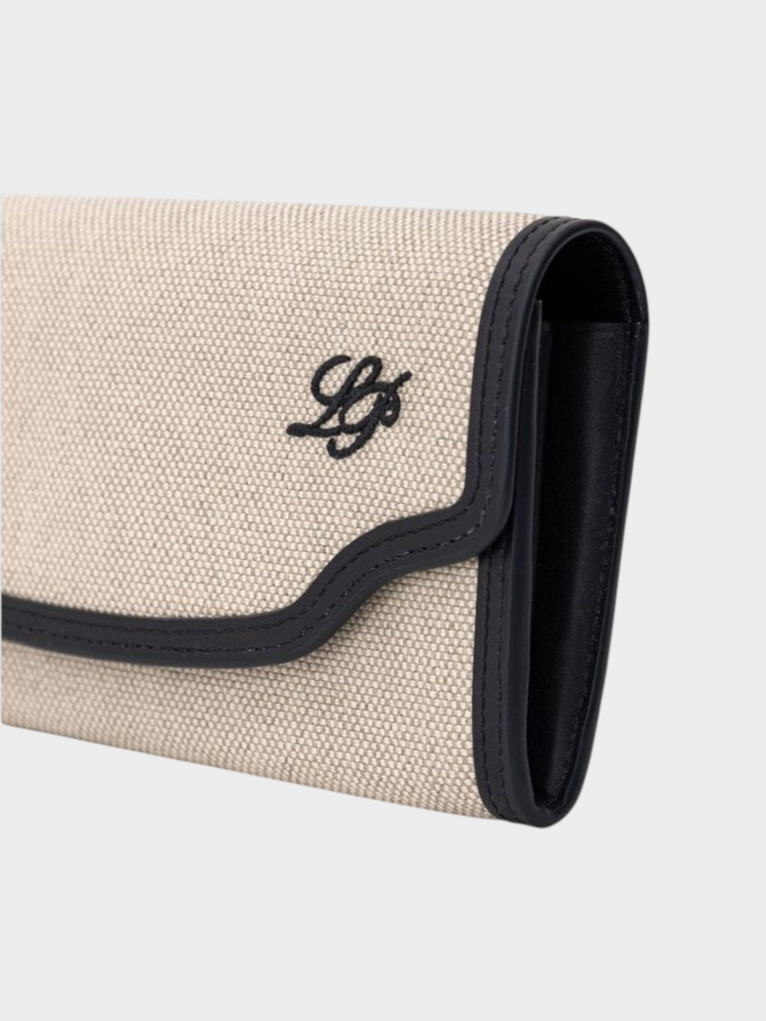 Loro Piana Beige Fabric And Leather Wallet-thumbmail-3