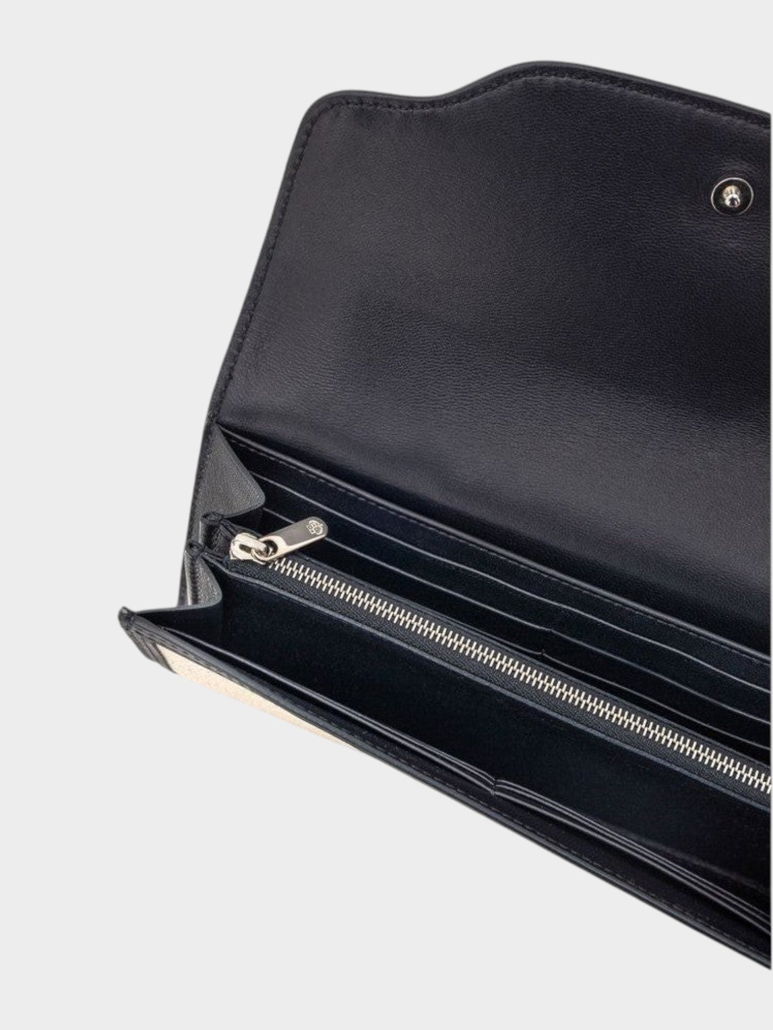 Loro Piana Beige Fabric And Leather Wallet-thumbmail-4