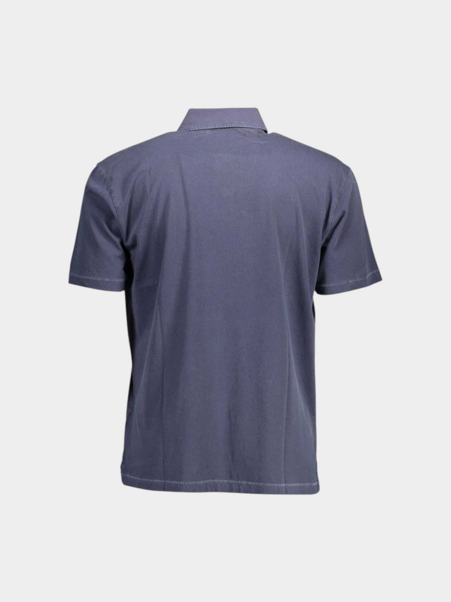 Gant Blu Cotton Mens Polo Shirt-thumbmail-2