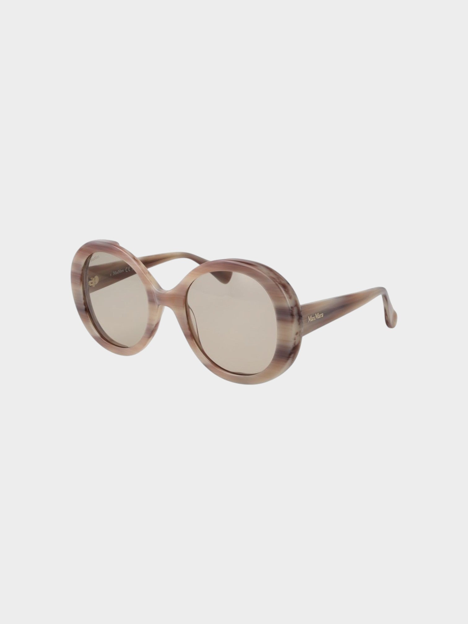 Max Mara Beige Acetate Sunglasses
