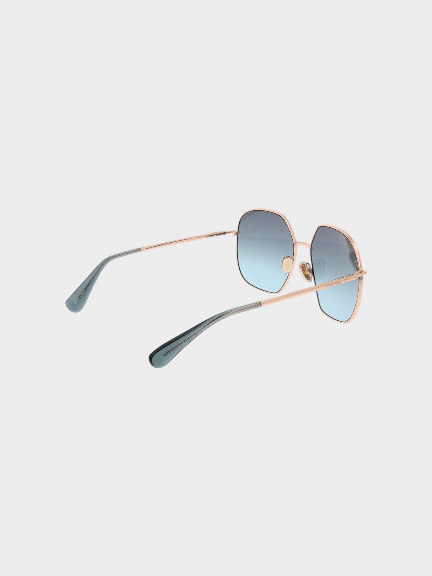 Max Mara Rose Gold Metal Sunglasses-thumbmail-3