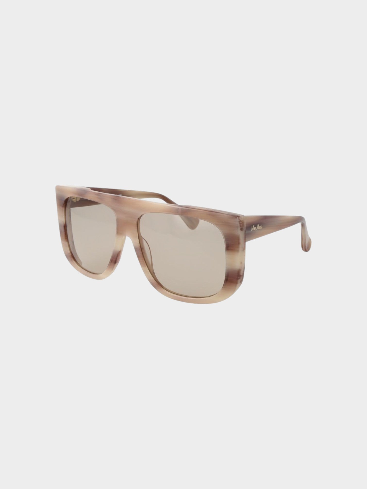 Max Mara Beige Acetate Sunglasses