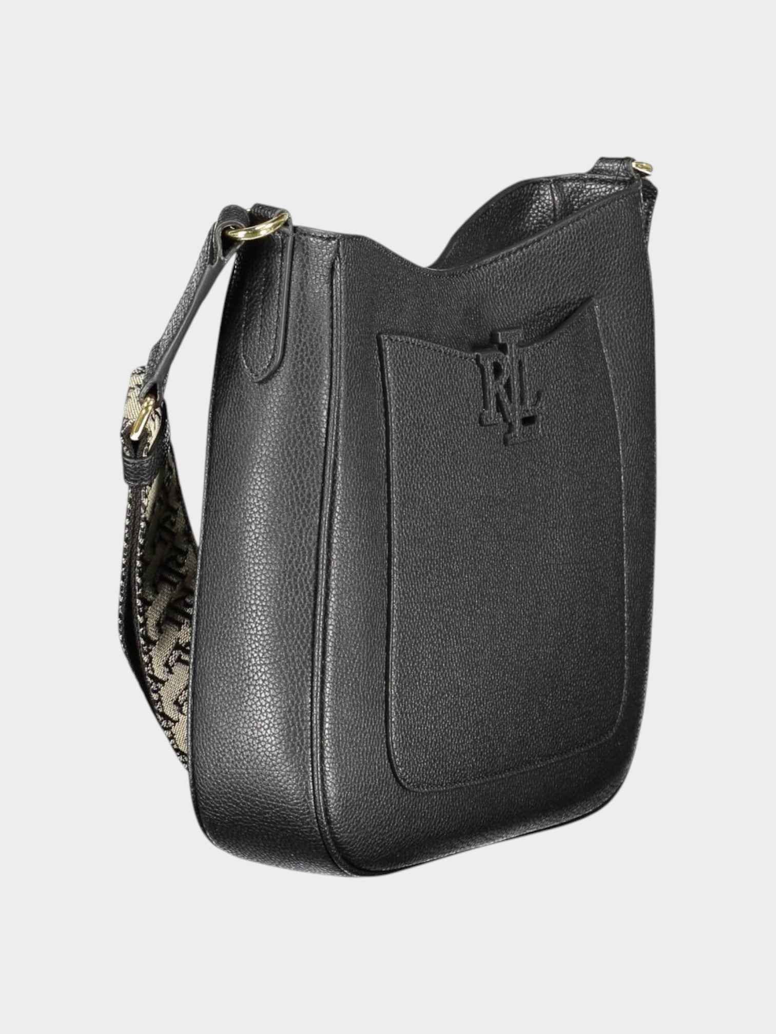 Ralph Lauren Nero Leather Women Shoulder Bag-thumbmail-3