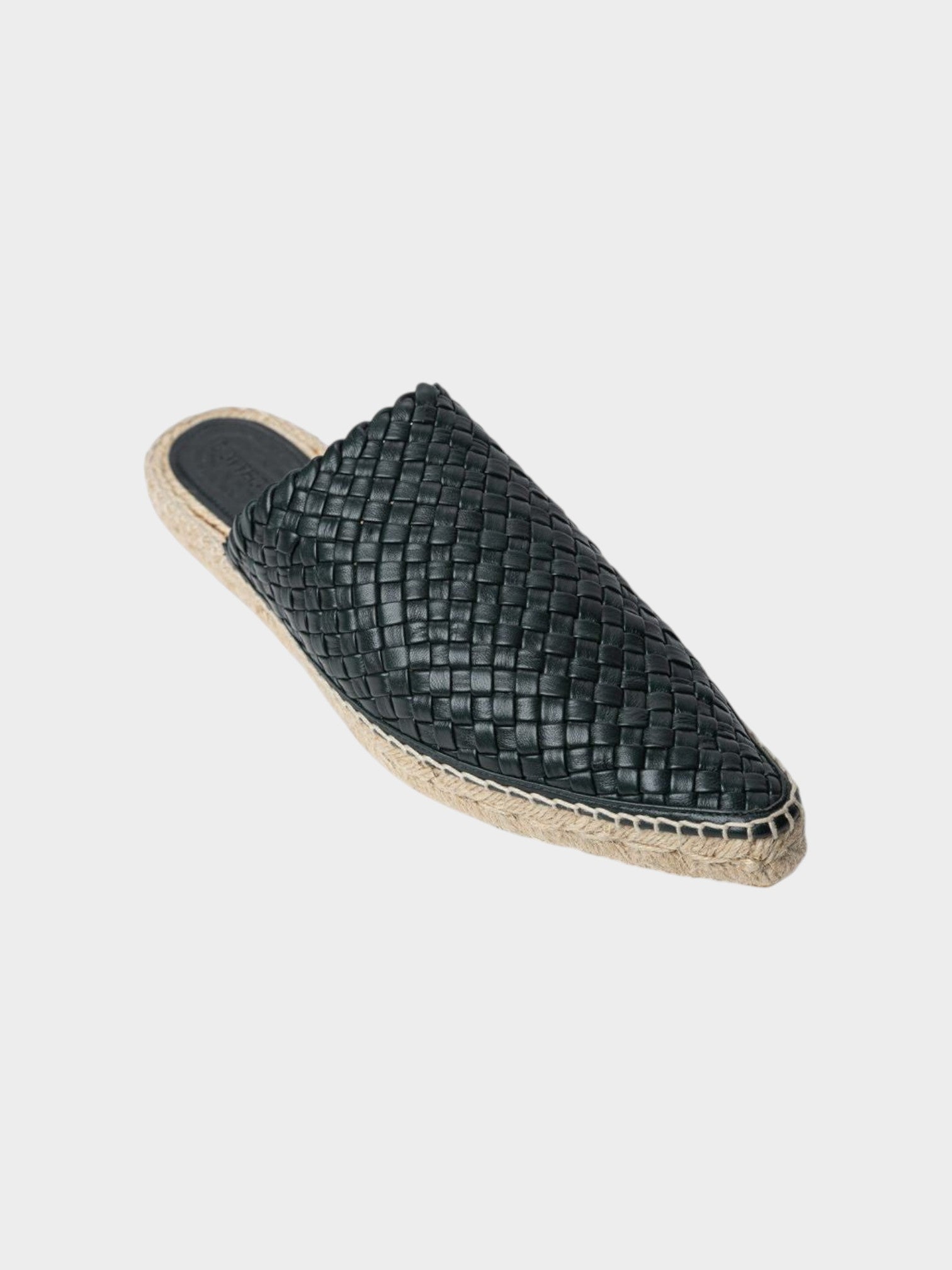 Bottega Veneta Green Leather Espadrilles-thumbmail-5