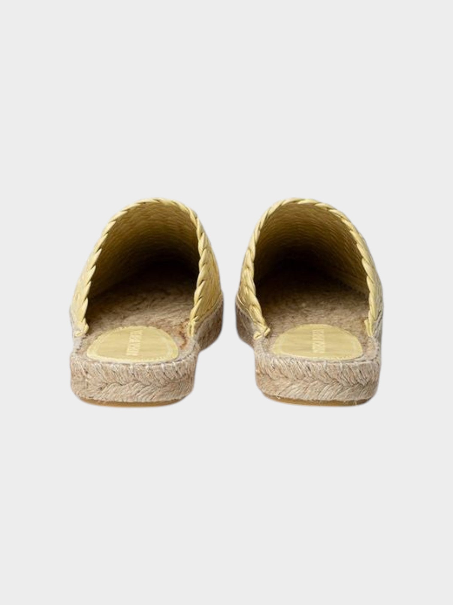 Bottega Veneta Yellow Leather Espadrille-thumbmail-3