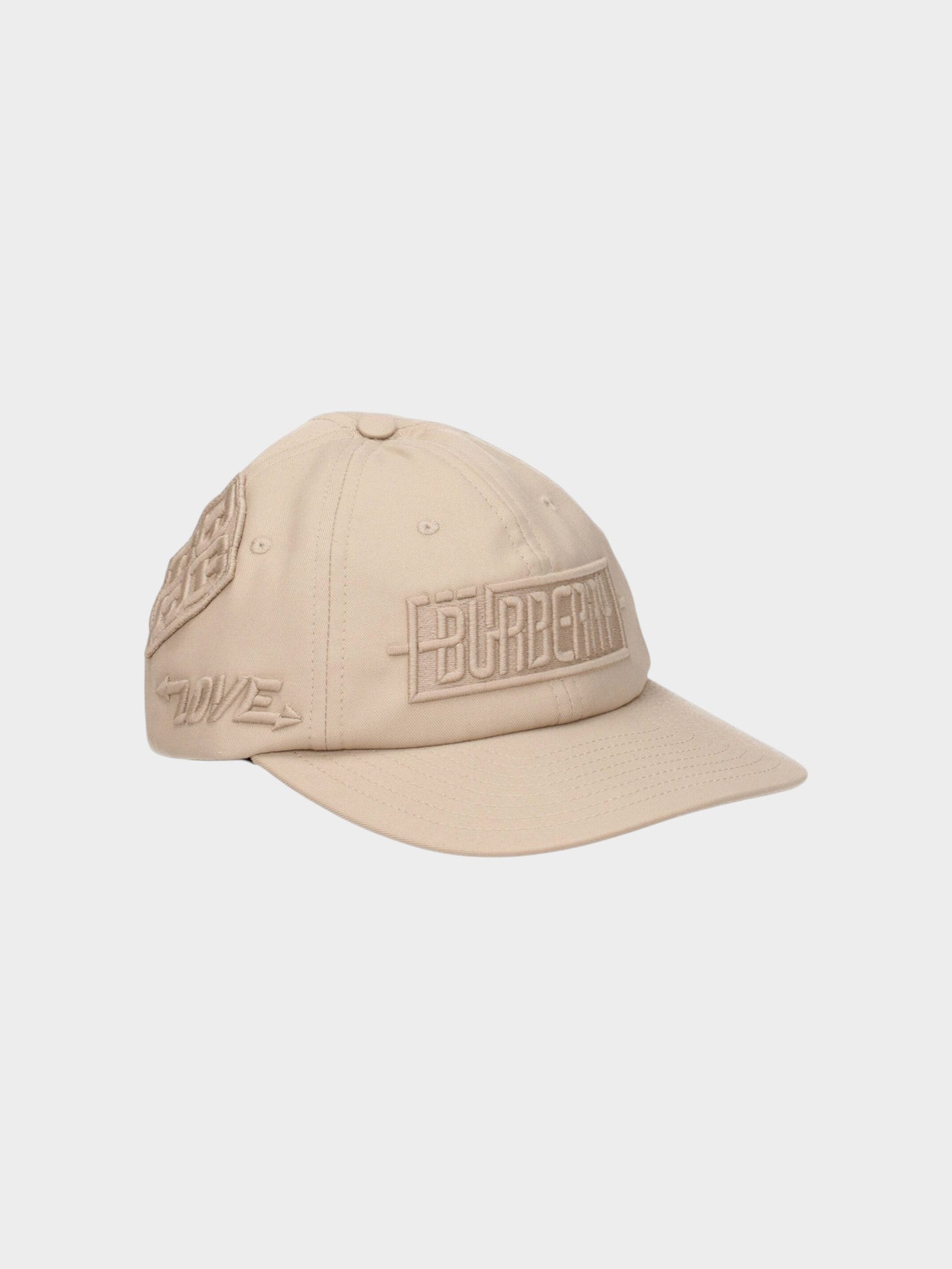 Burberry Beige Cotton Cap (Baseball Hat)