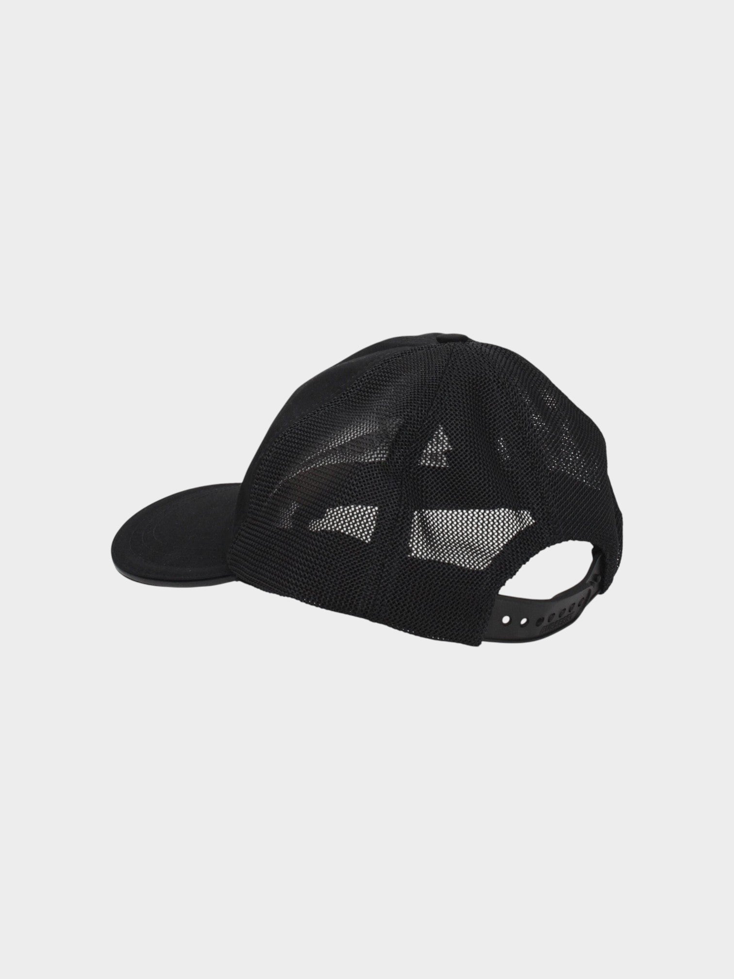 Burberry Black Cotton Cap (Baseball Hat)-thumbmail-2