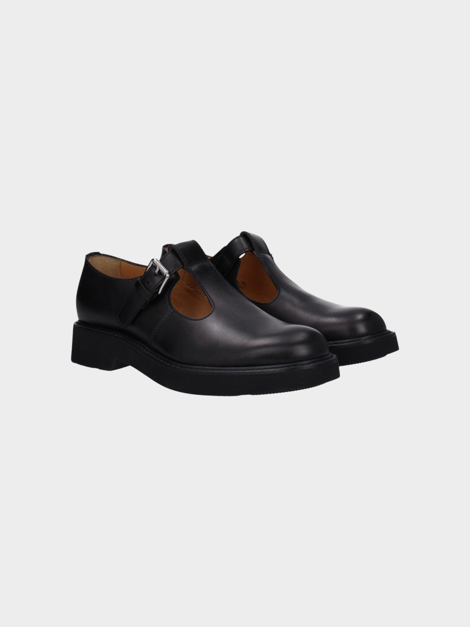 Church's Black Leather Oxfords And Derbies-thumbmail-2