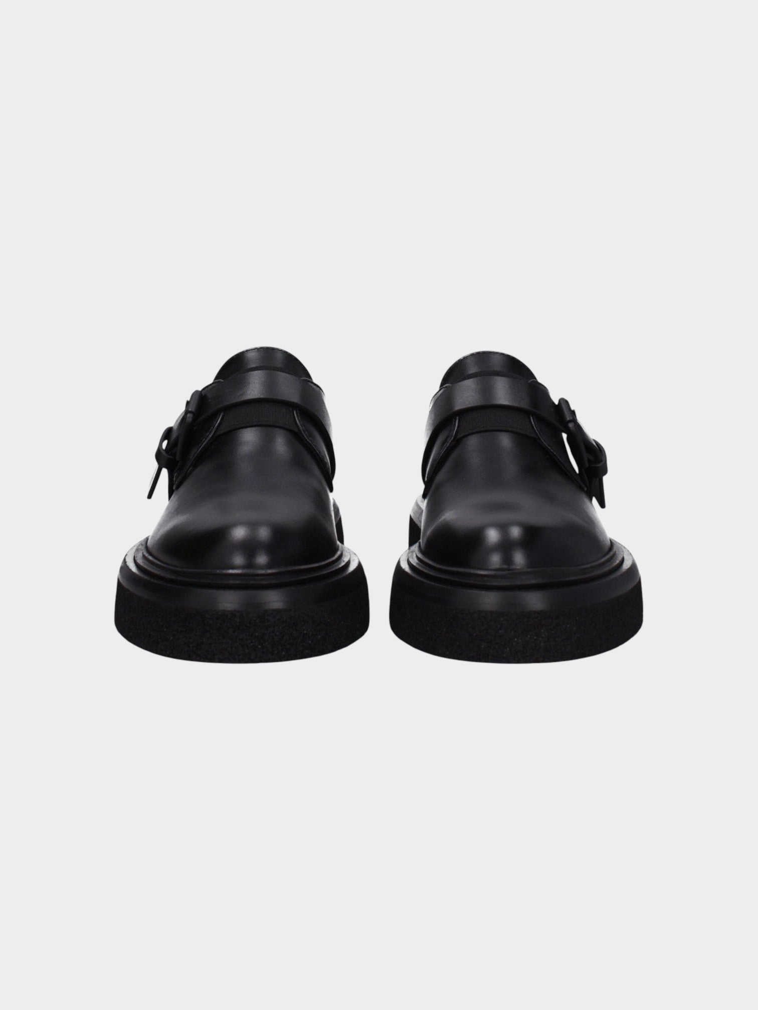 Max Mara Black Leather Oxfords And Derbies-thumbmail-3
