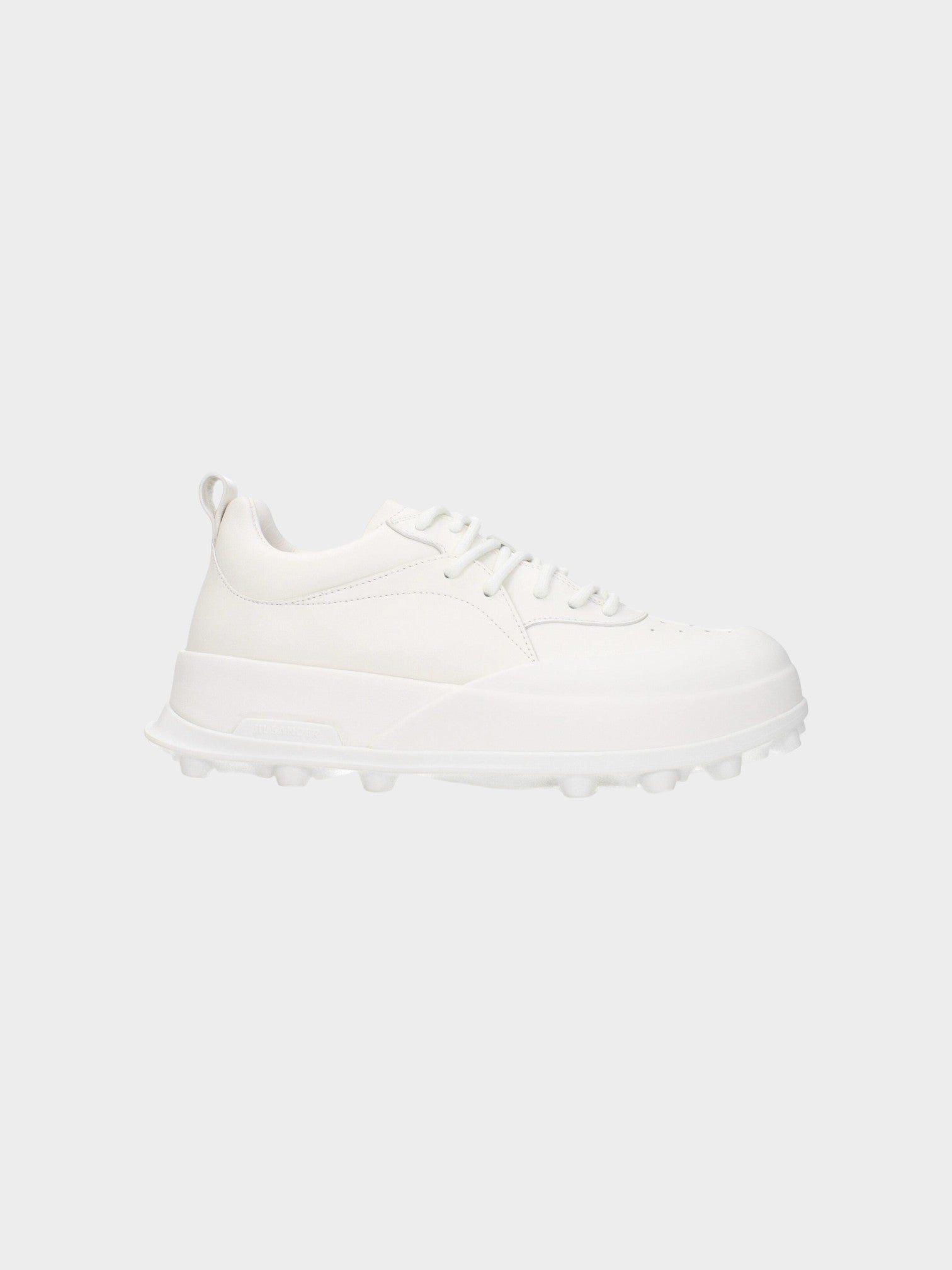 Jil Sander Blue Leather Sneakers