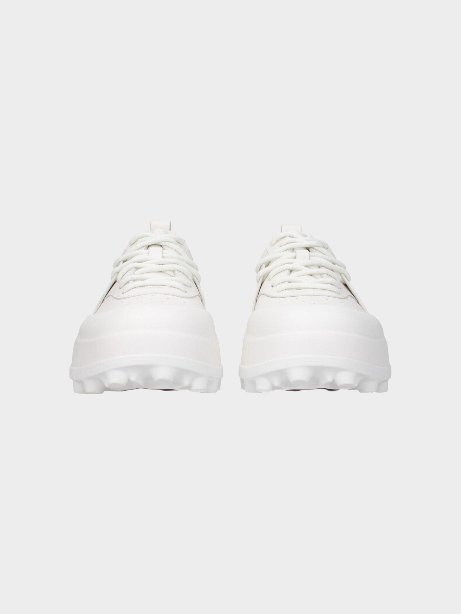 Jil Sander Blue Leather Sneakers-thumbmail-3