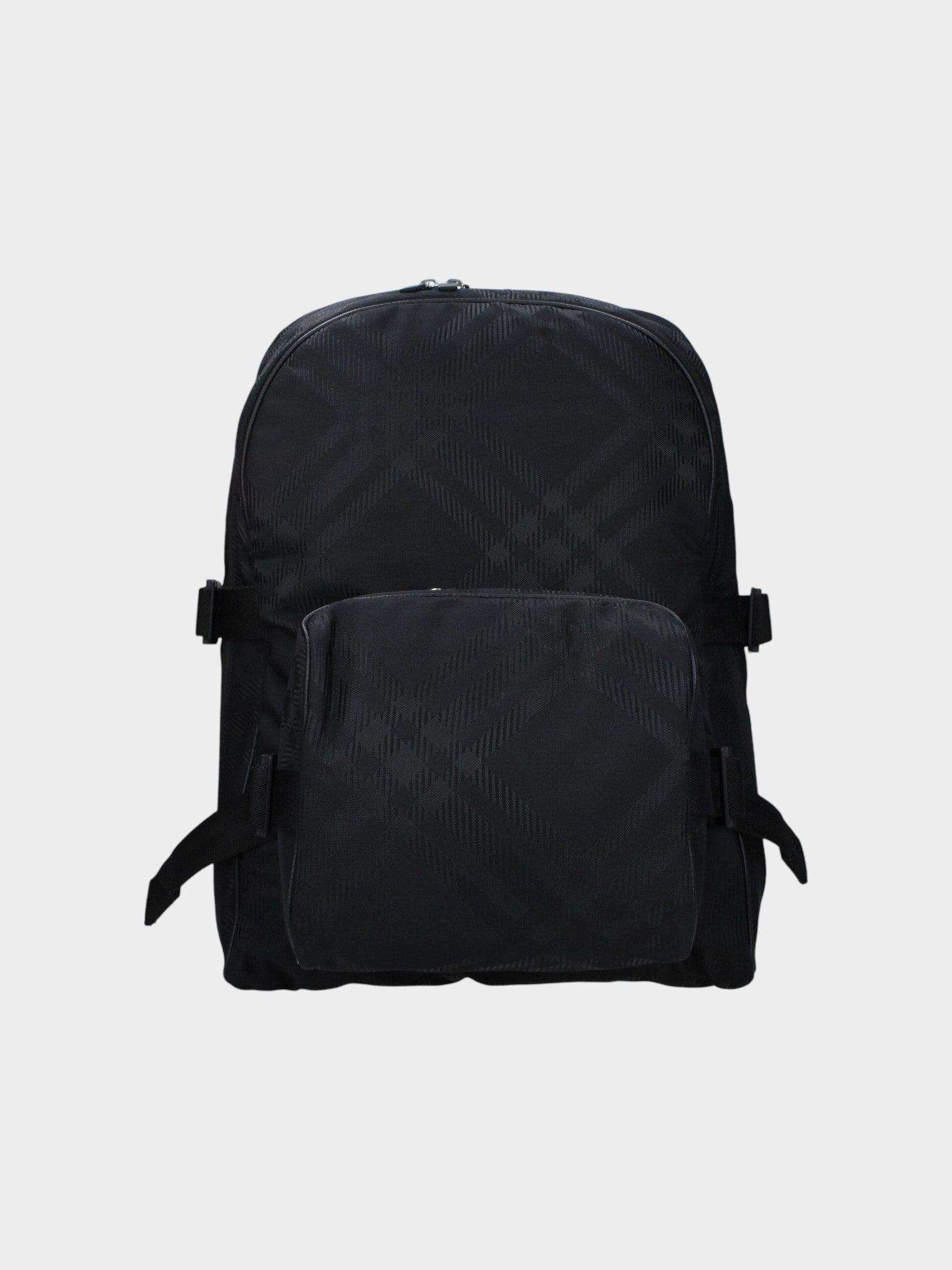 Burberry Black Fabric Backpack