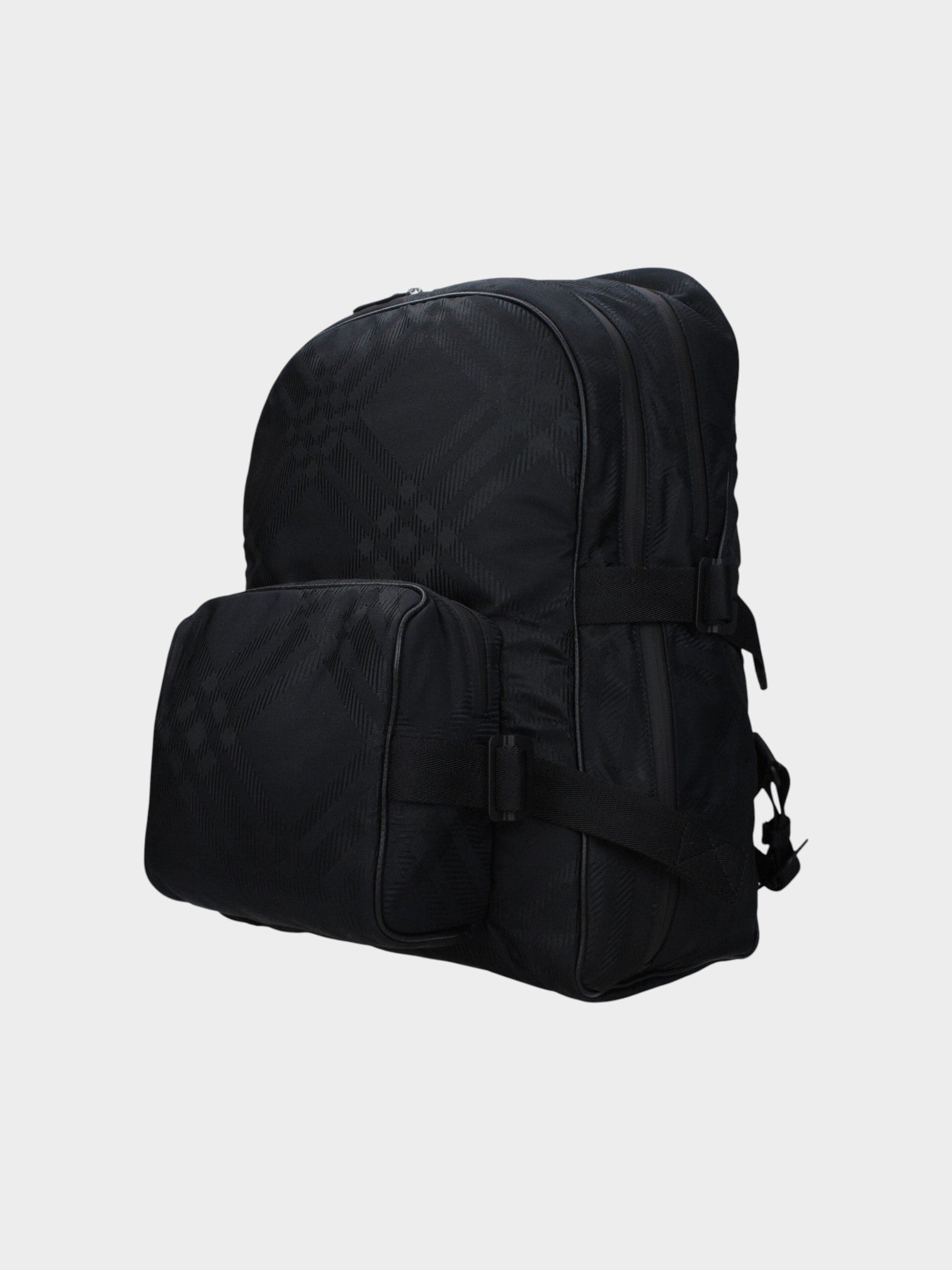 Burberry Black Fabric Backpack-thumbmail-2