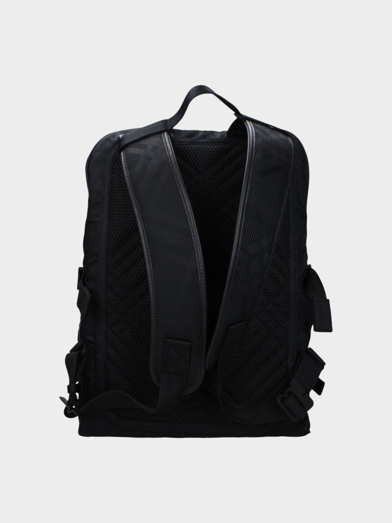 Burberry Black Fabric Backpack-thumbmail-3