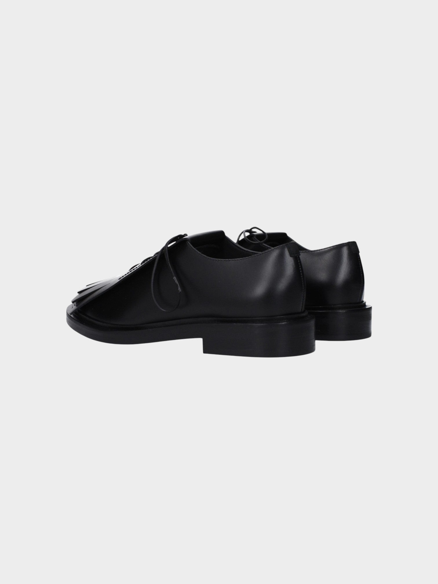 Max Mara Black Leather Oxfords And Derbies-thumbmail-4
