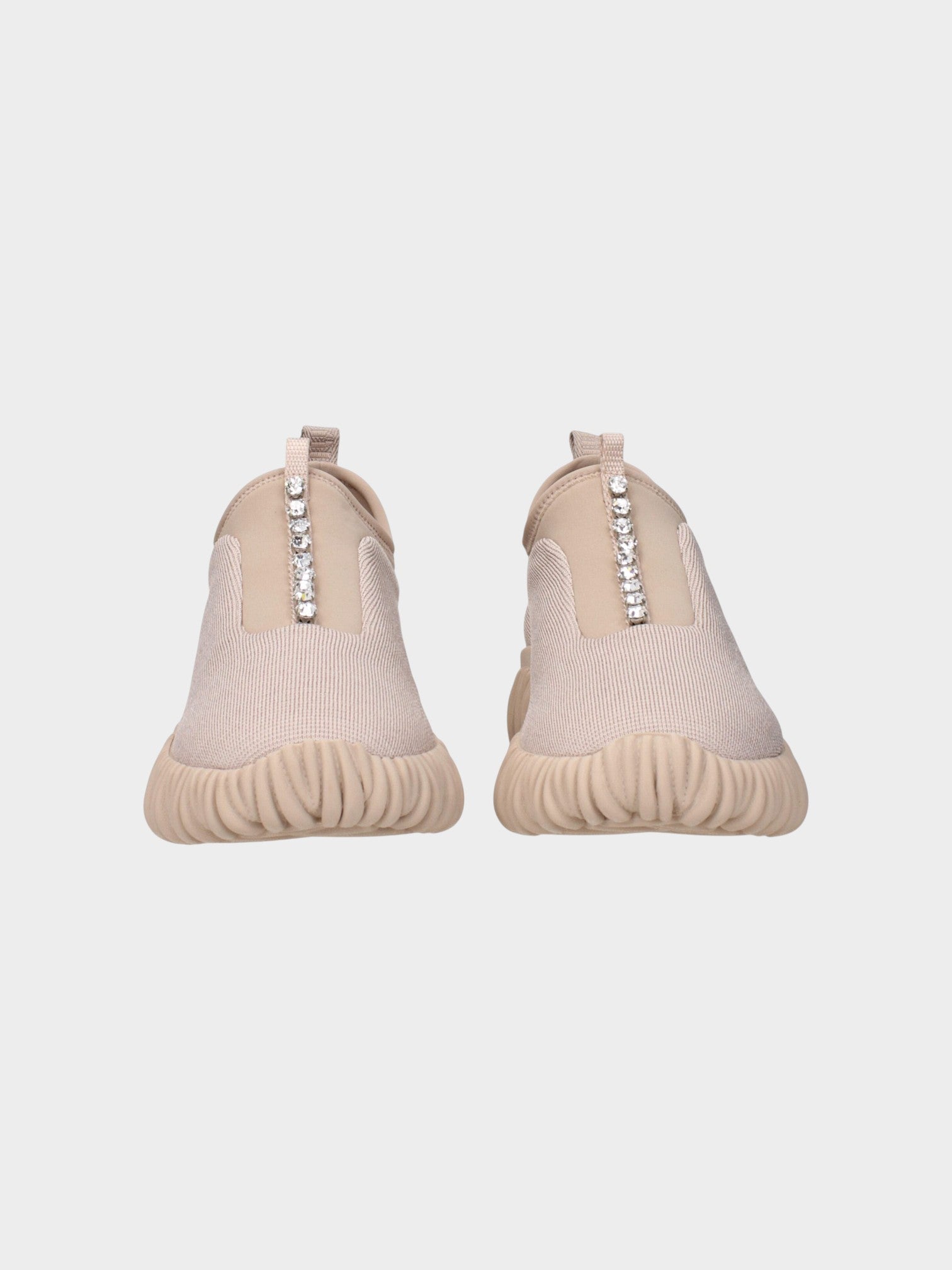Miu Miu Beige Fabric Sneakers-thumbmail-3
