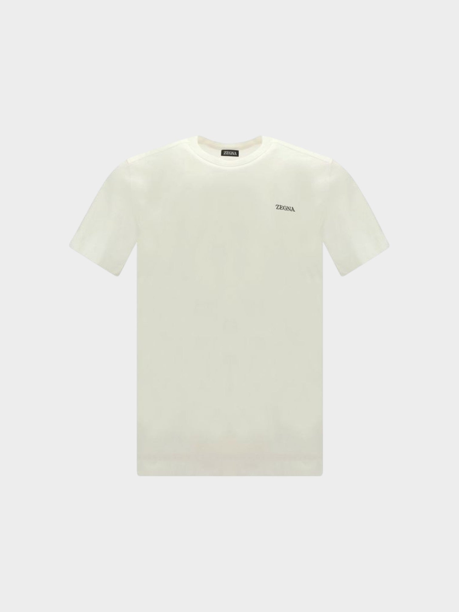 ZEGNA White Cotton T-Shirt