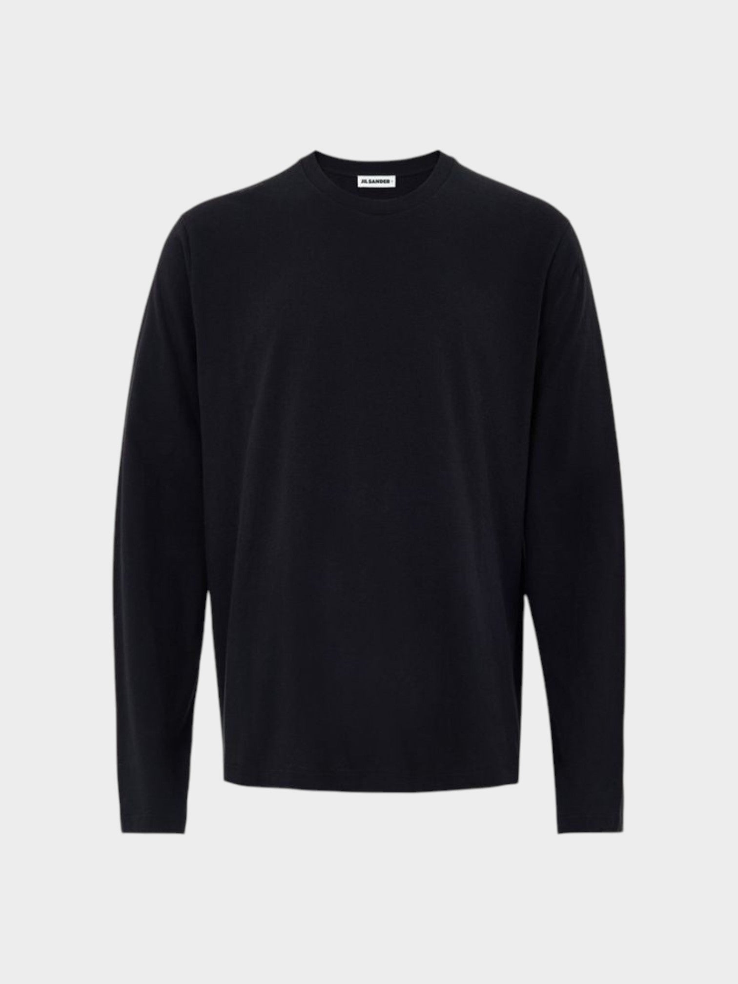 Jil Sander Black Cotton T-Shirt