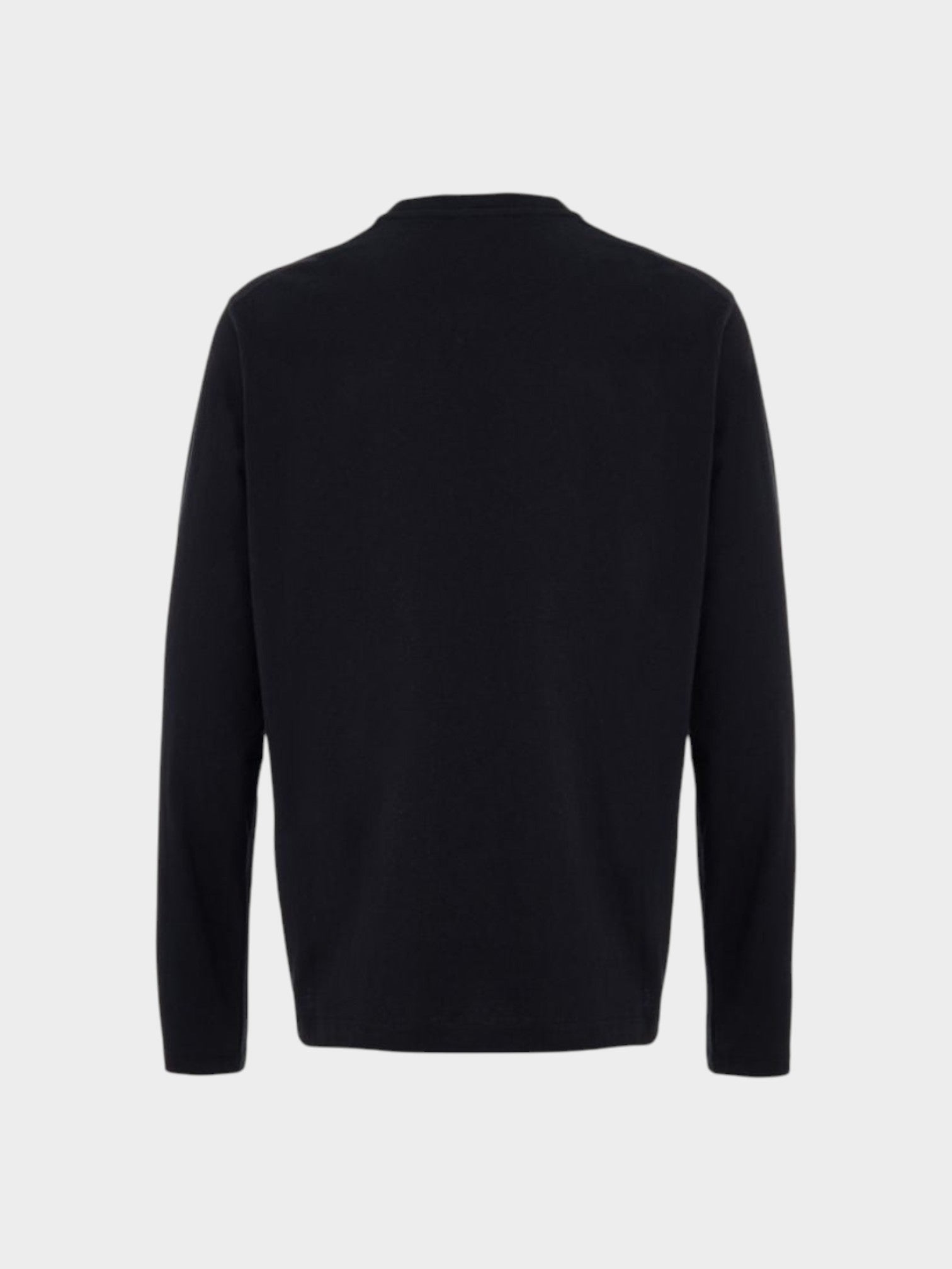Jil Sander Black Cotton T-Shirt-thumbmail-2