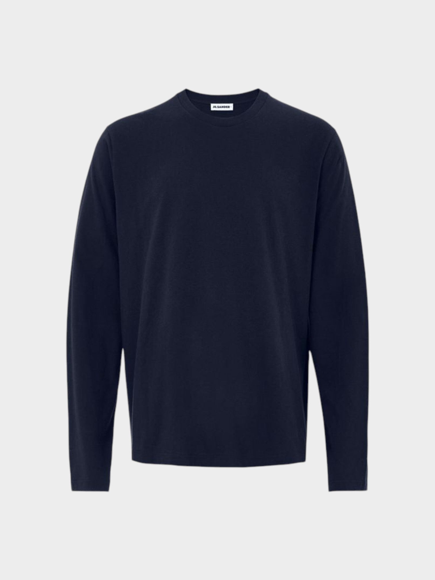 Jil Sander Blue Cotton T-Shirt