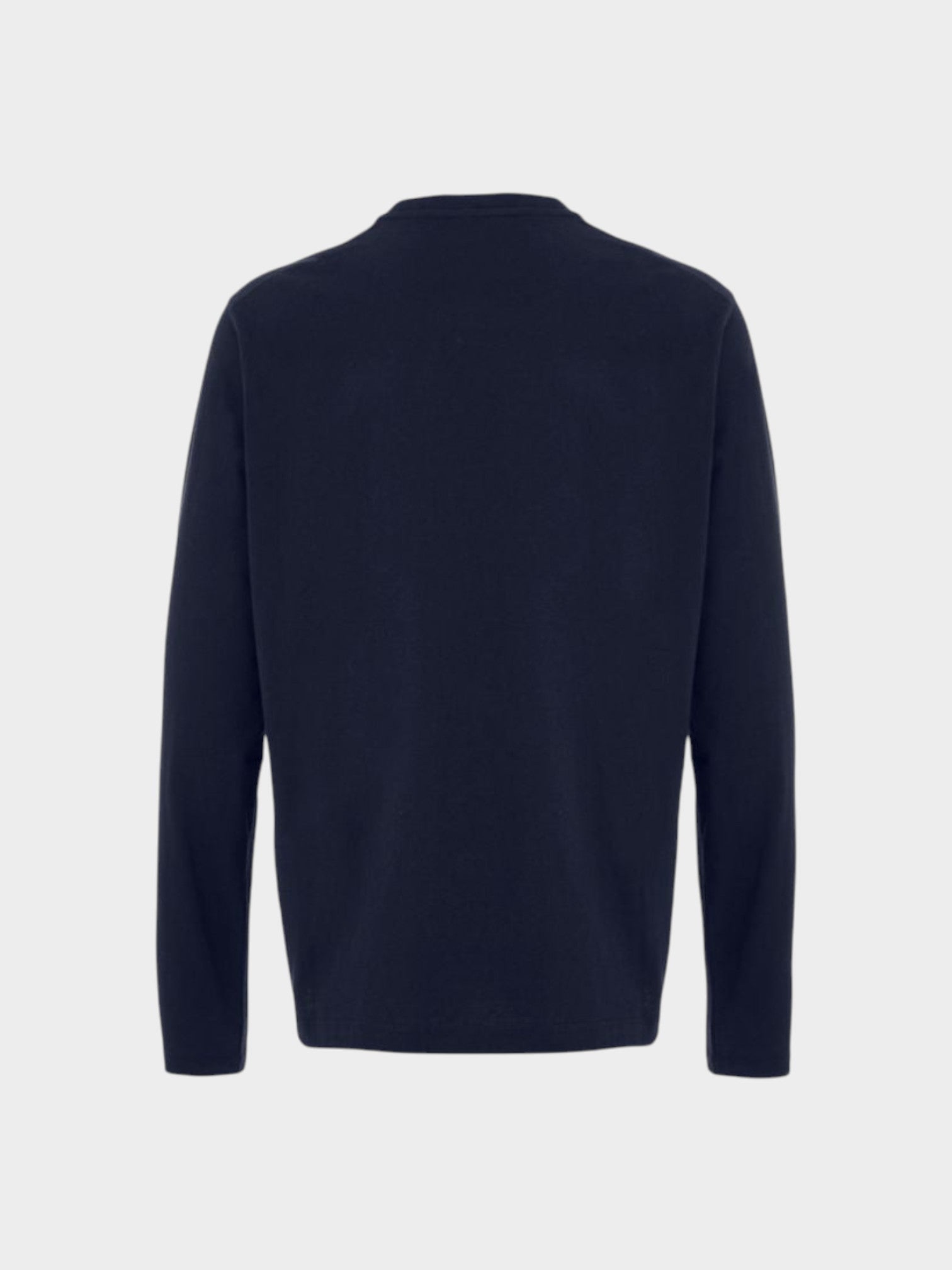Jil Sander Blue Cotton T-Shirt-thumbmail-2