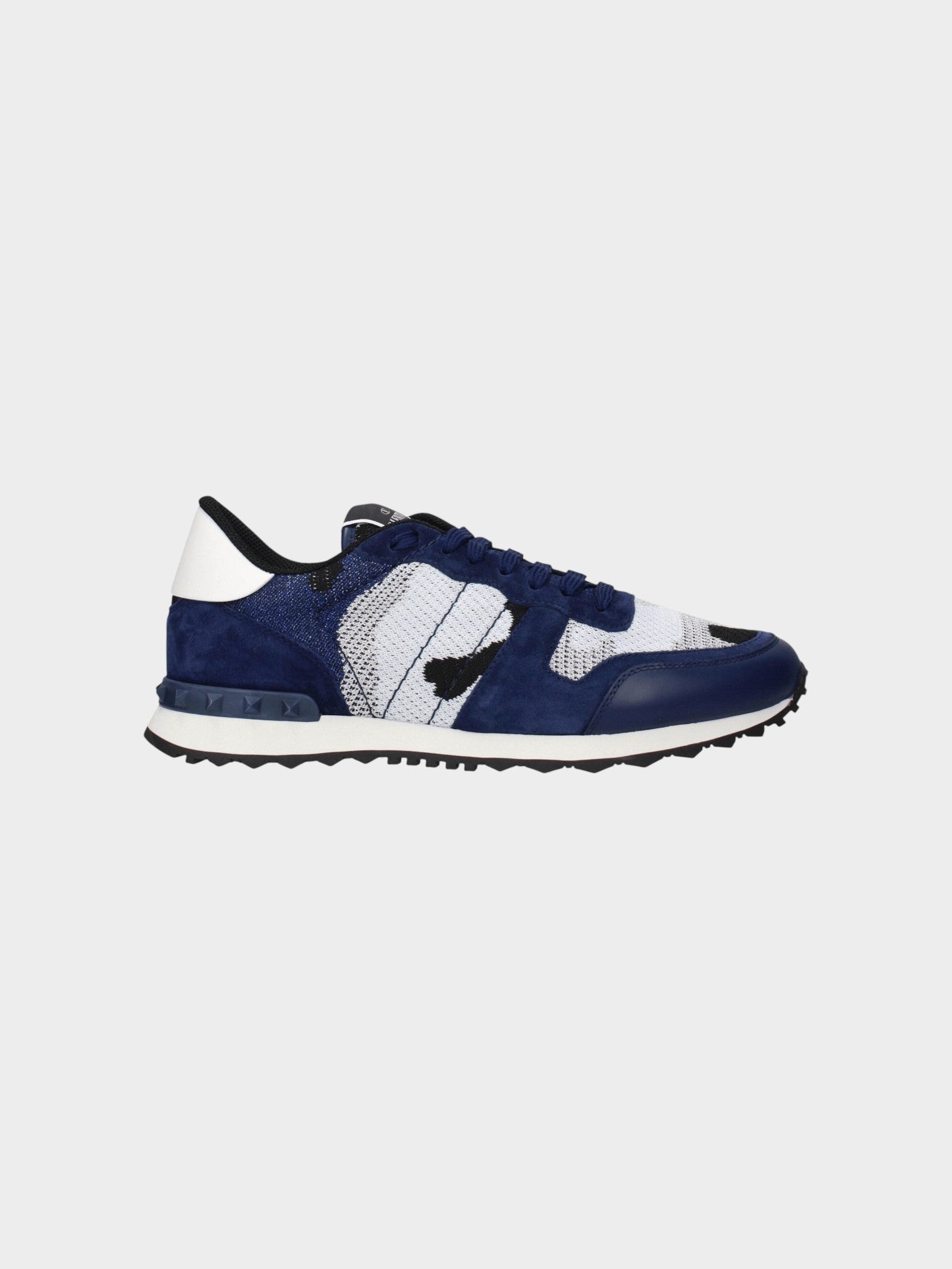Valentino Garavani Gray Fabric Athletic Sneakers