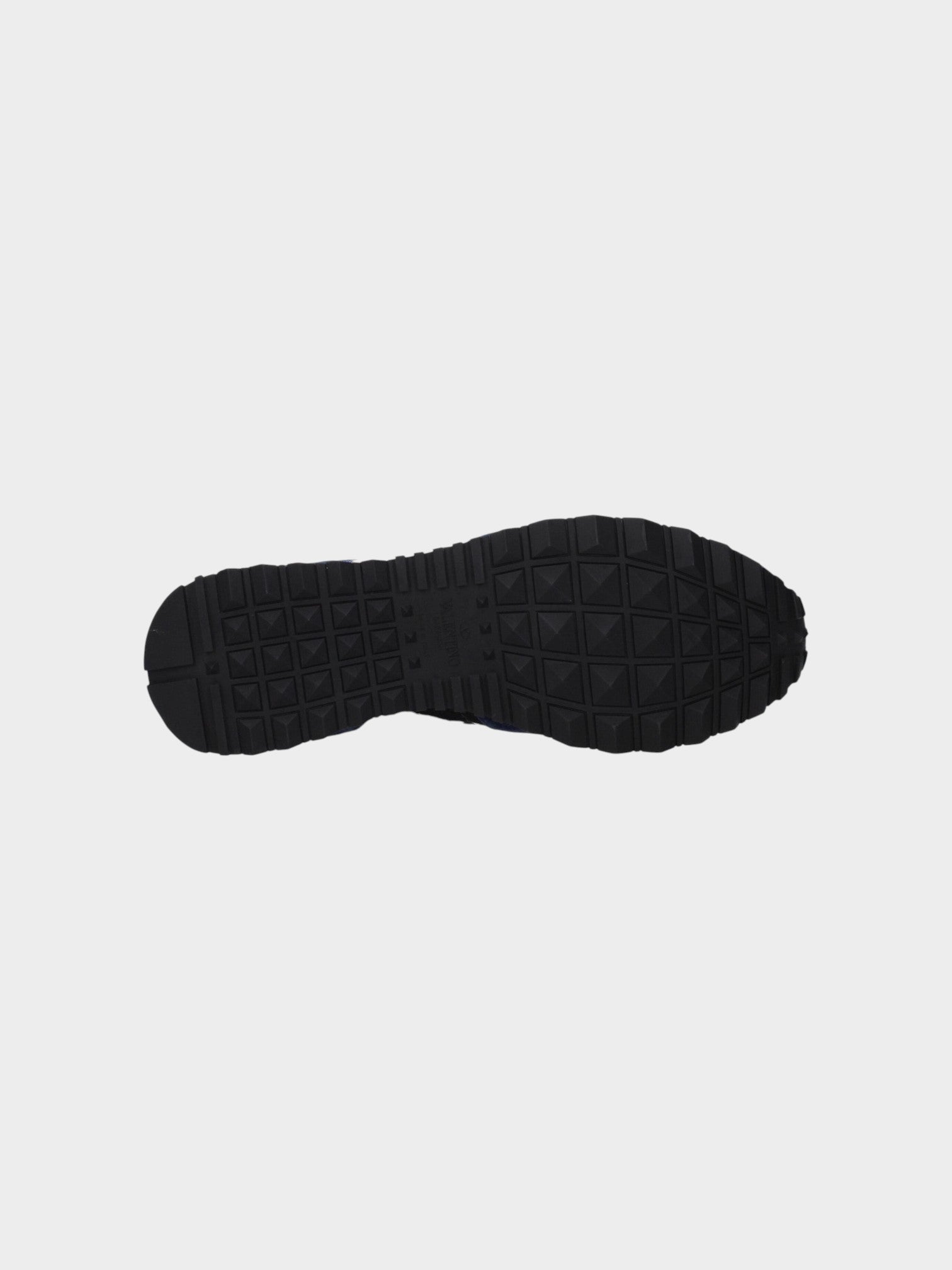 Valentino Garavani Gray Fabric Athletic Sneakers-thumbmail-5