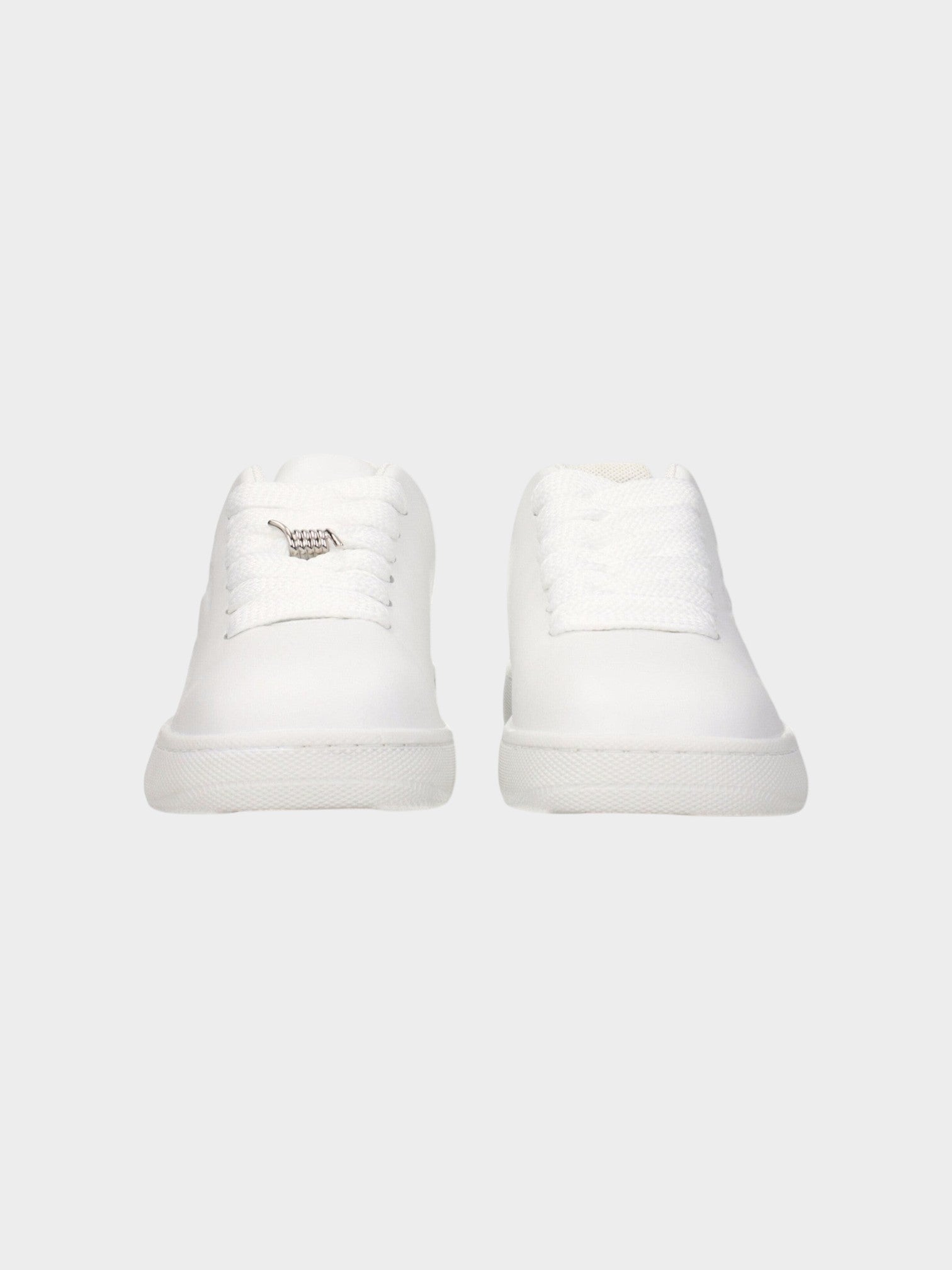 Burberry Blue Leather Low Top Sneakers-thumbmail-3