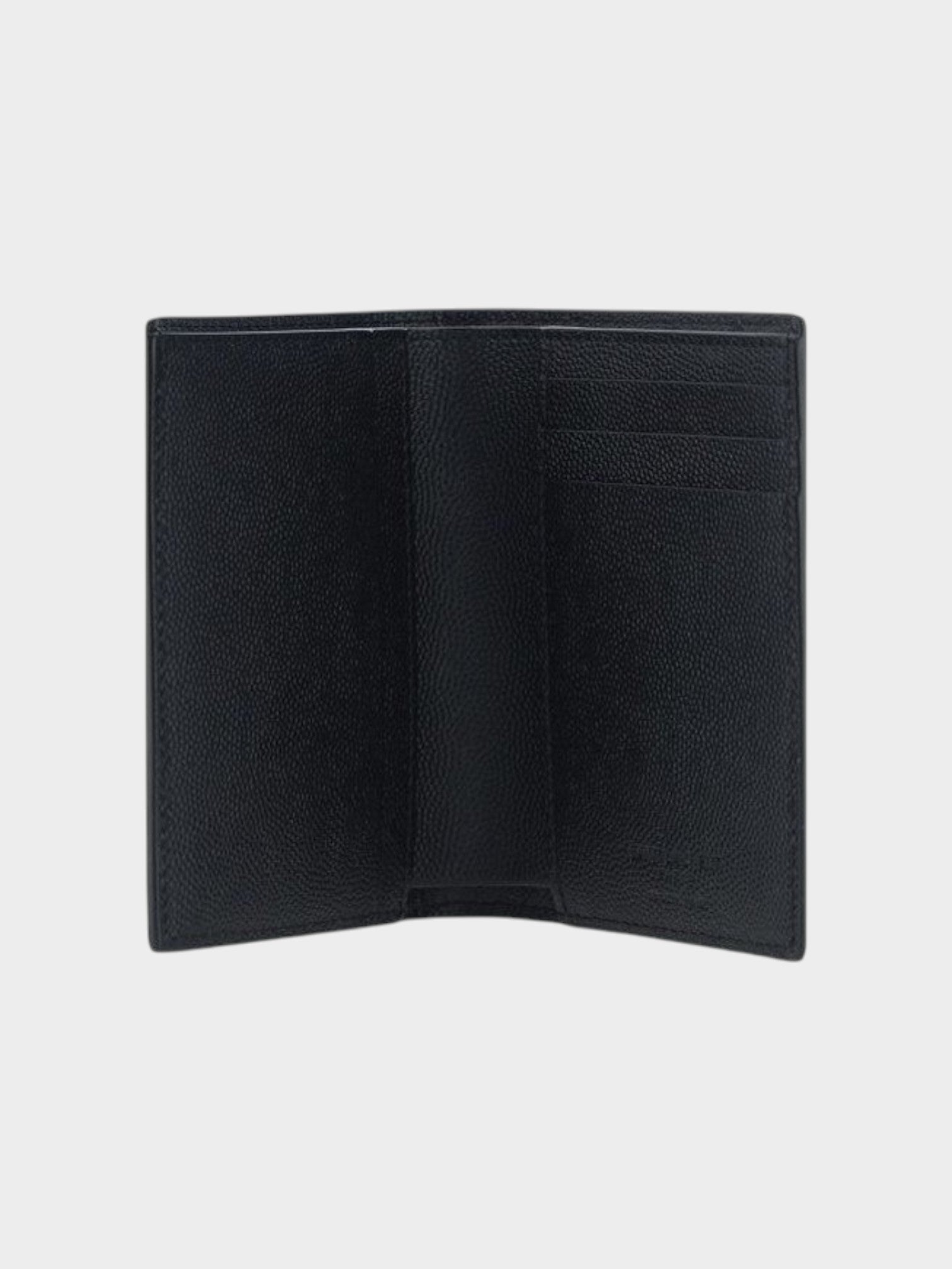 Saint Laurent Black Calf Leather Bos Taurus Wallet-thumbmail-3