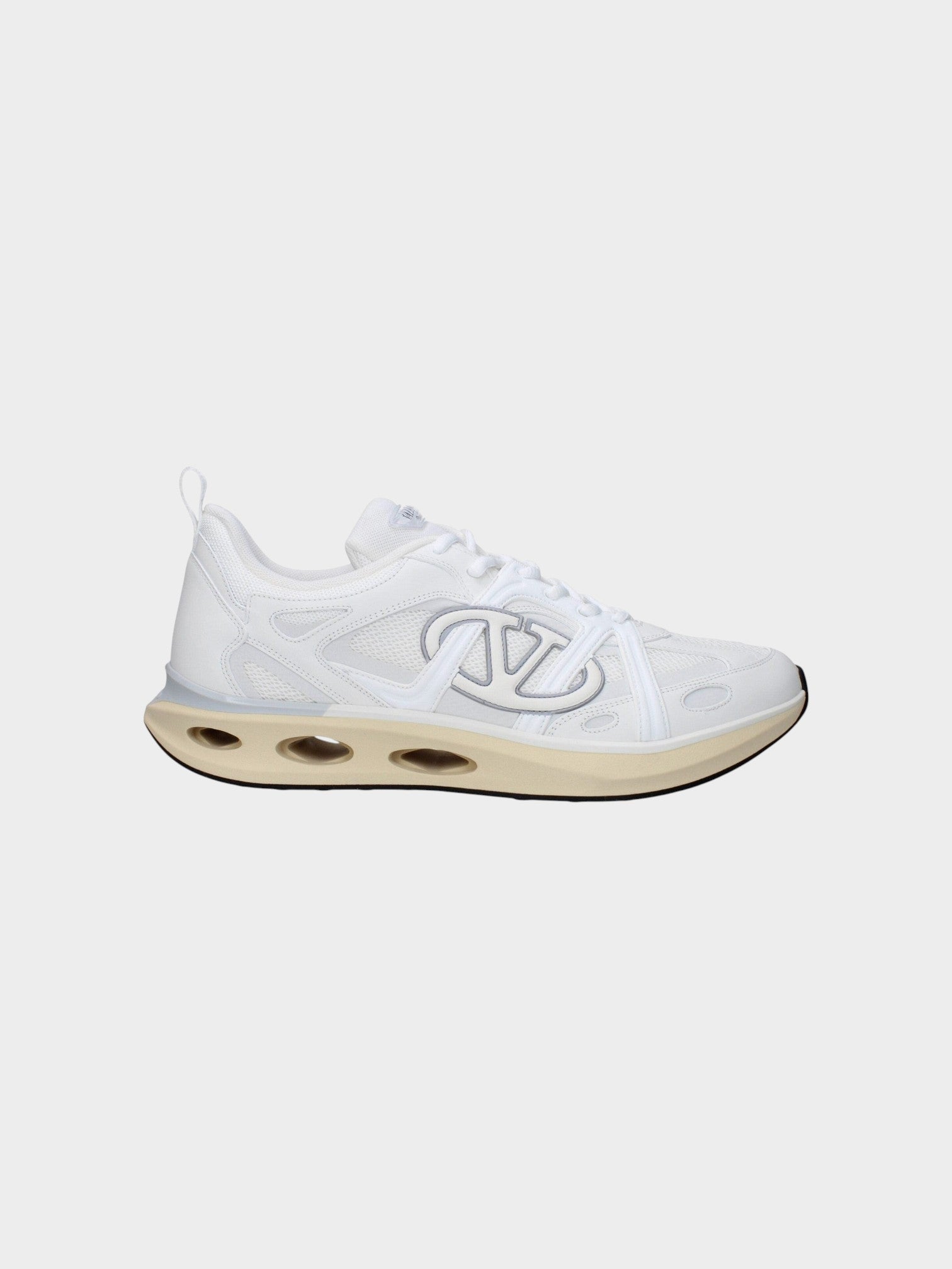 Valentino Garavani Blue Fabric Athletic Sneakers