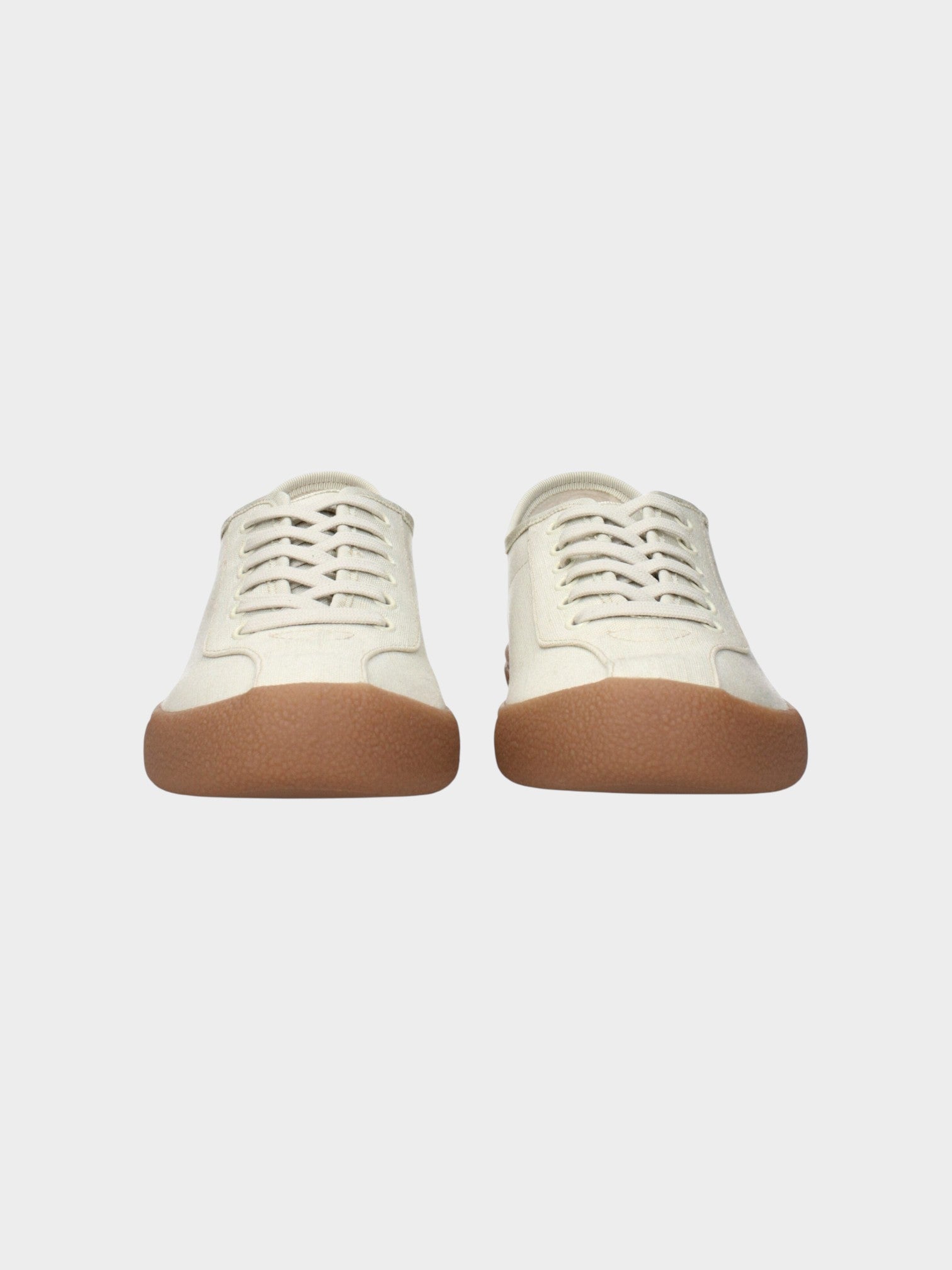 The Row Beige Fabric Sneakers-thumbmail-3