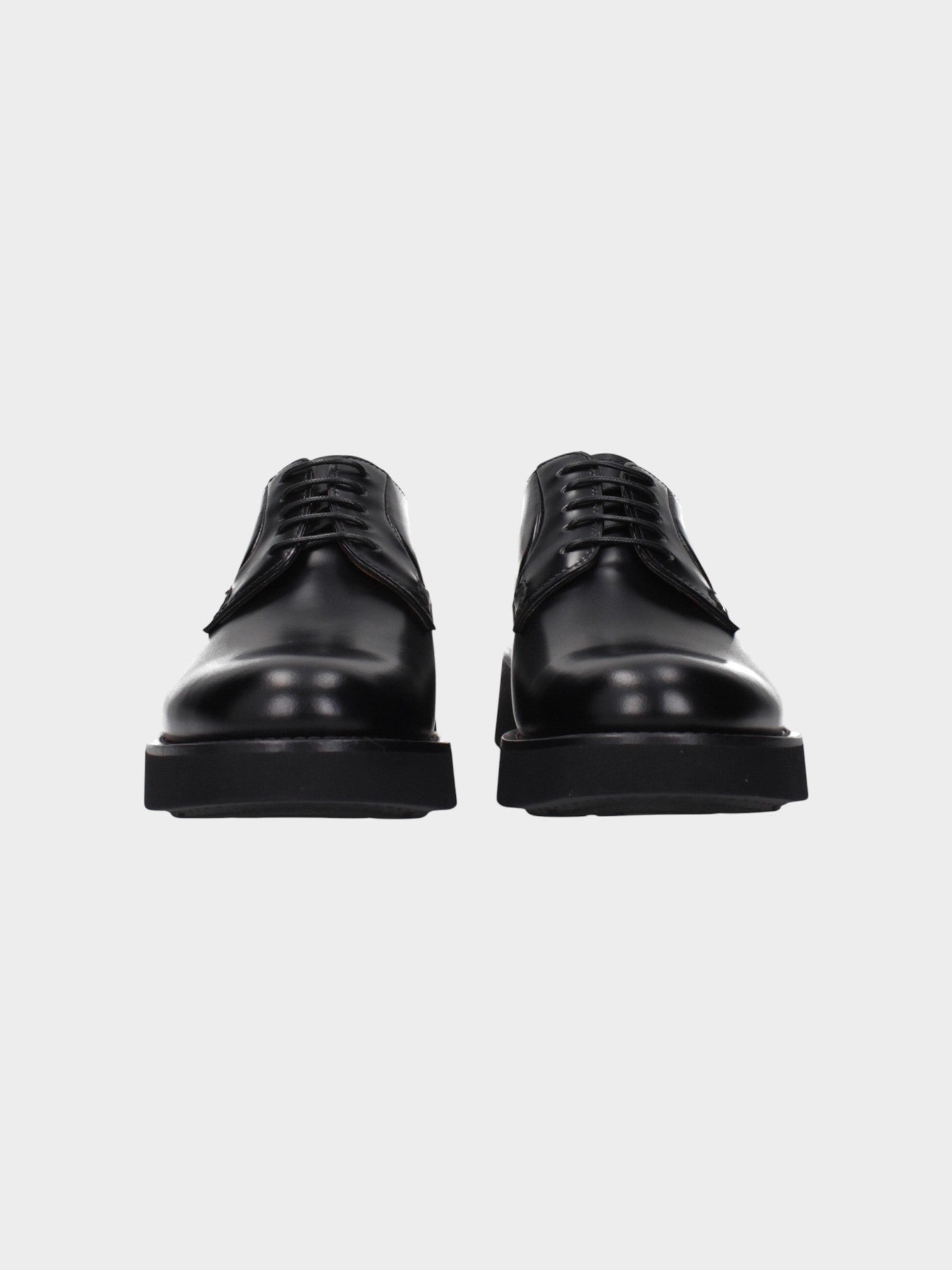 Church's Black Leather Oxfords And Derbies-thumbmail-3