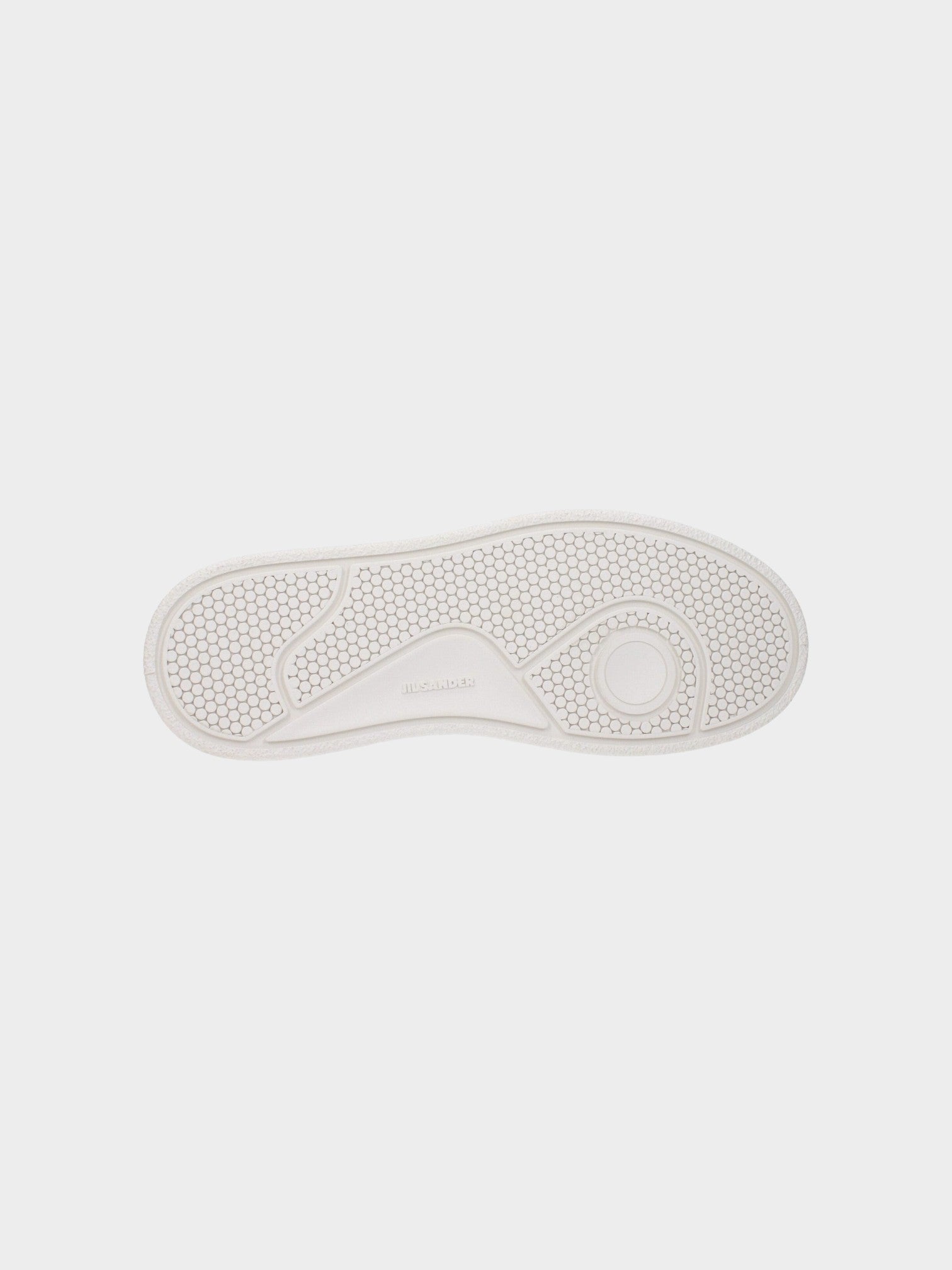 Jil Sander Blue Leather Platform Sneakers-thumbmail-5