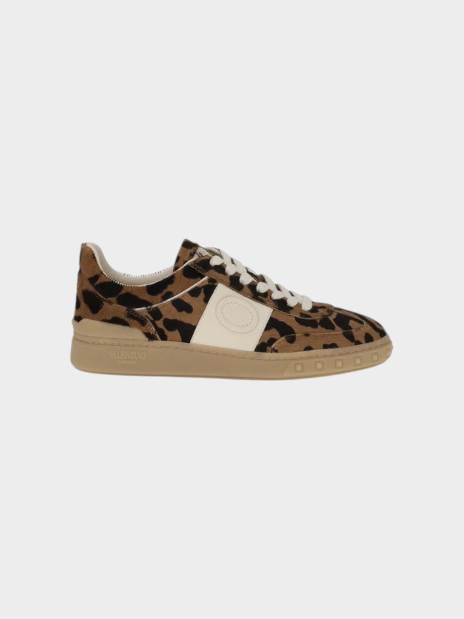 Valentino Garavani Multicolor Calf Leather Bos Taurus Low Top Sneakers