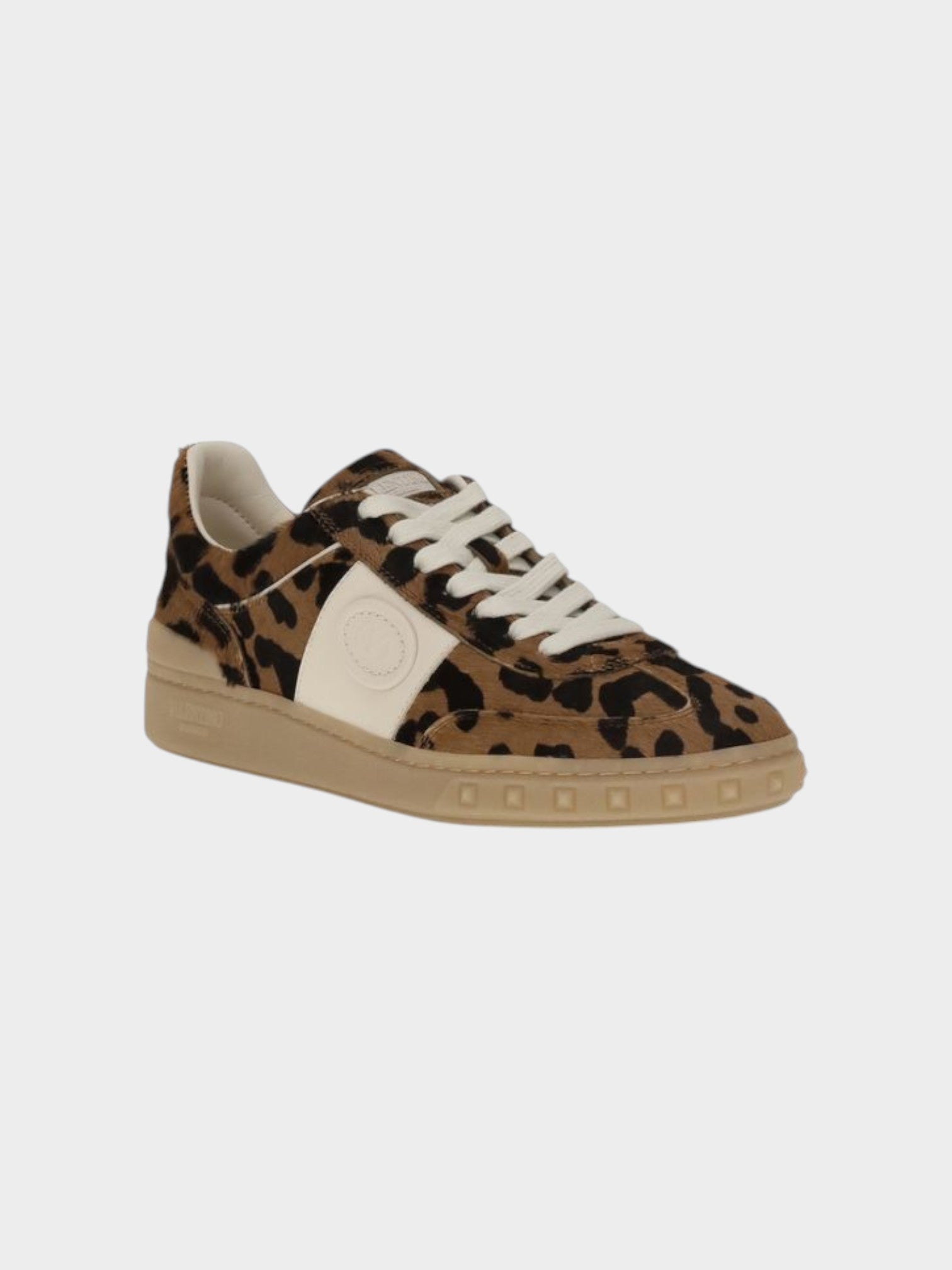 Valentino Garavani Multicolor Calf Leather Bos Taurus Low Top Sneakers-thumbmail-2