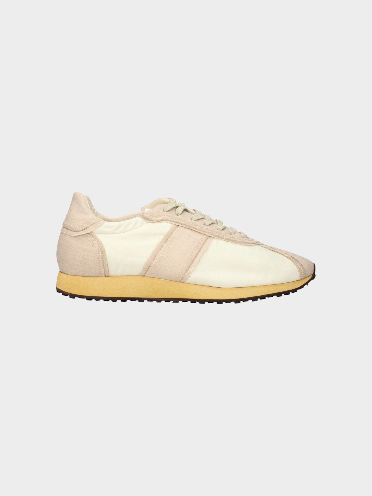 The Row Beige Fabric Athletic Sneakers