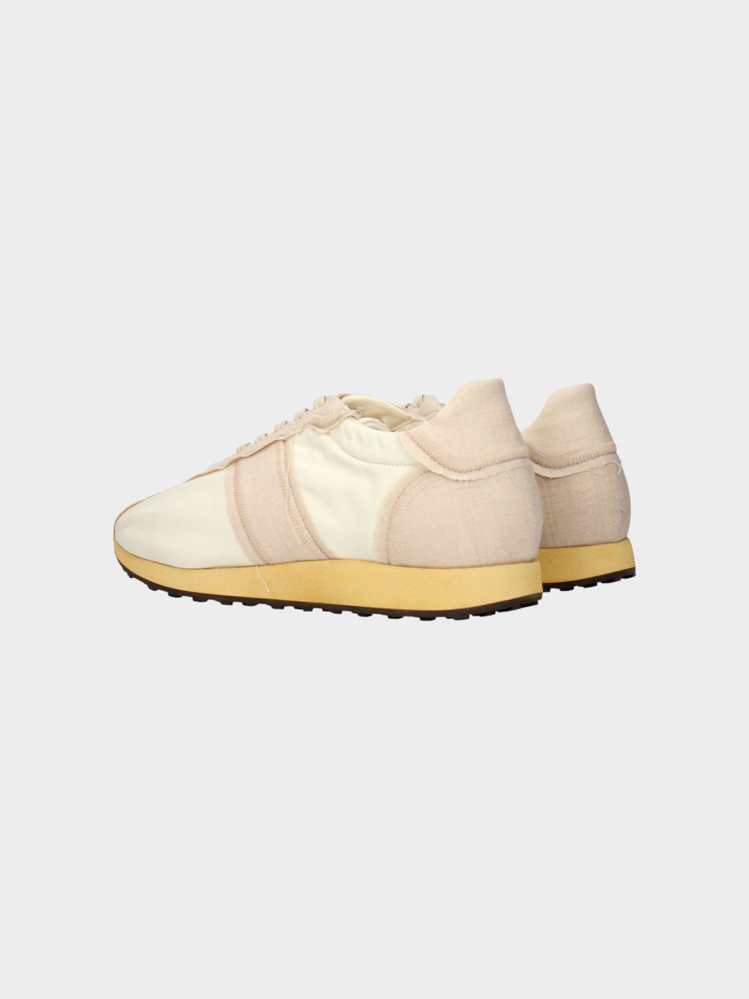 The Row Beige Fabric Athletic Sneakers-thumbmail-4