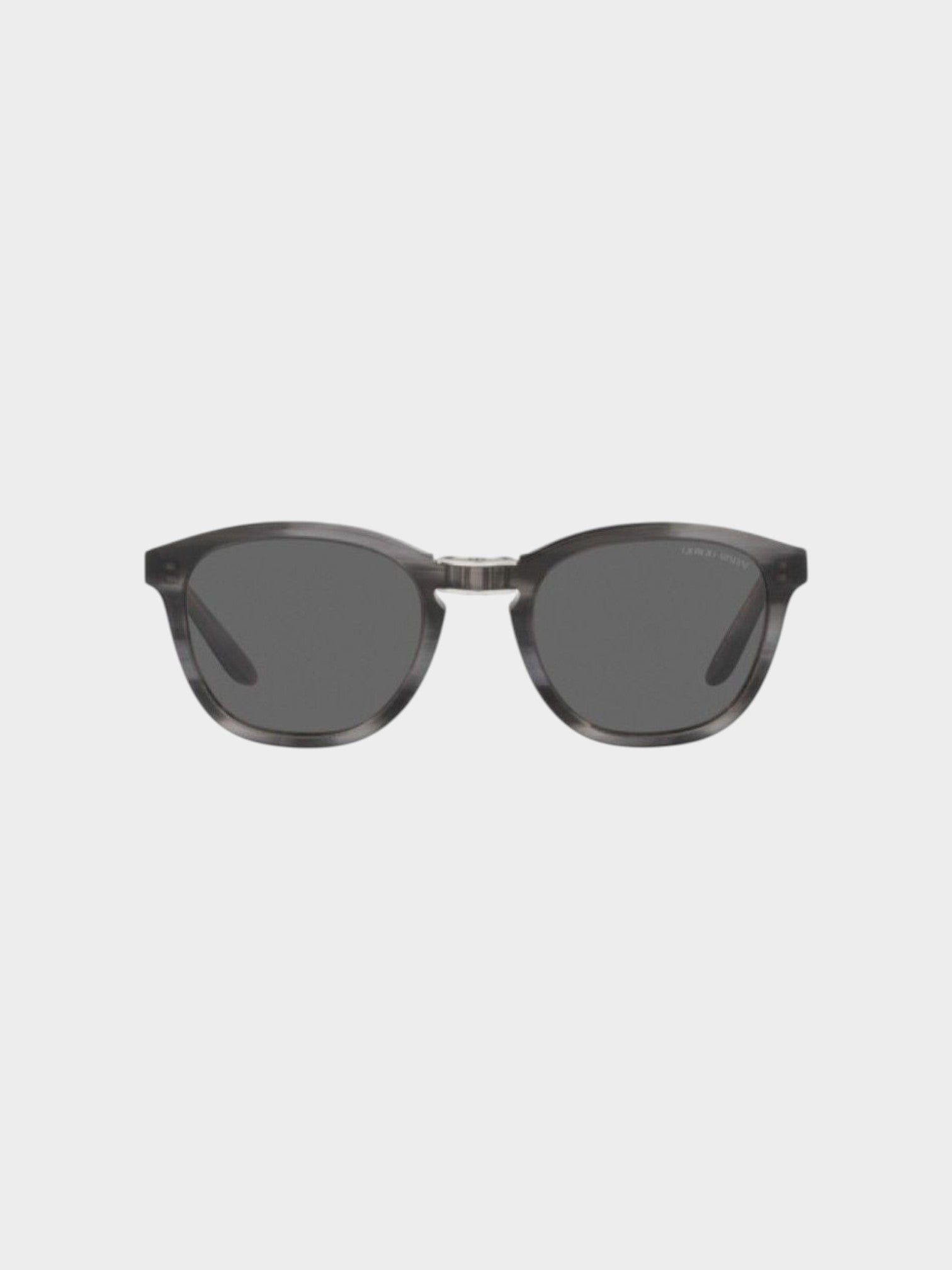 Giorgio Armani Gray Acetate Sunglasses-thumbmail-2