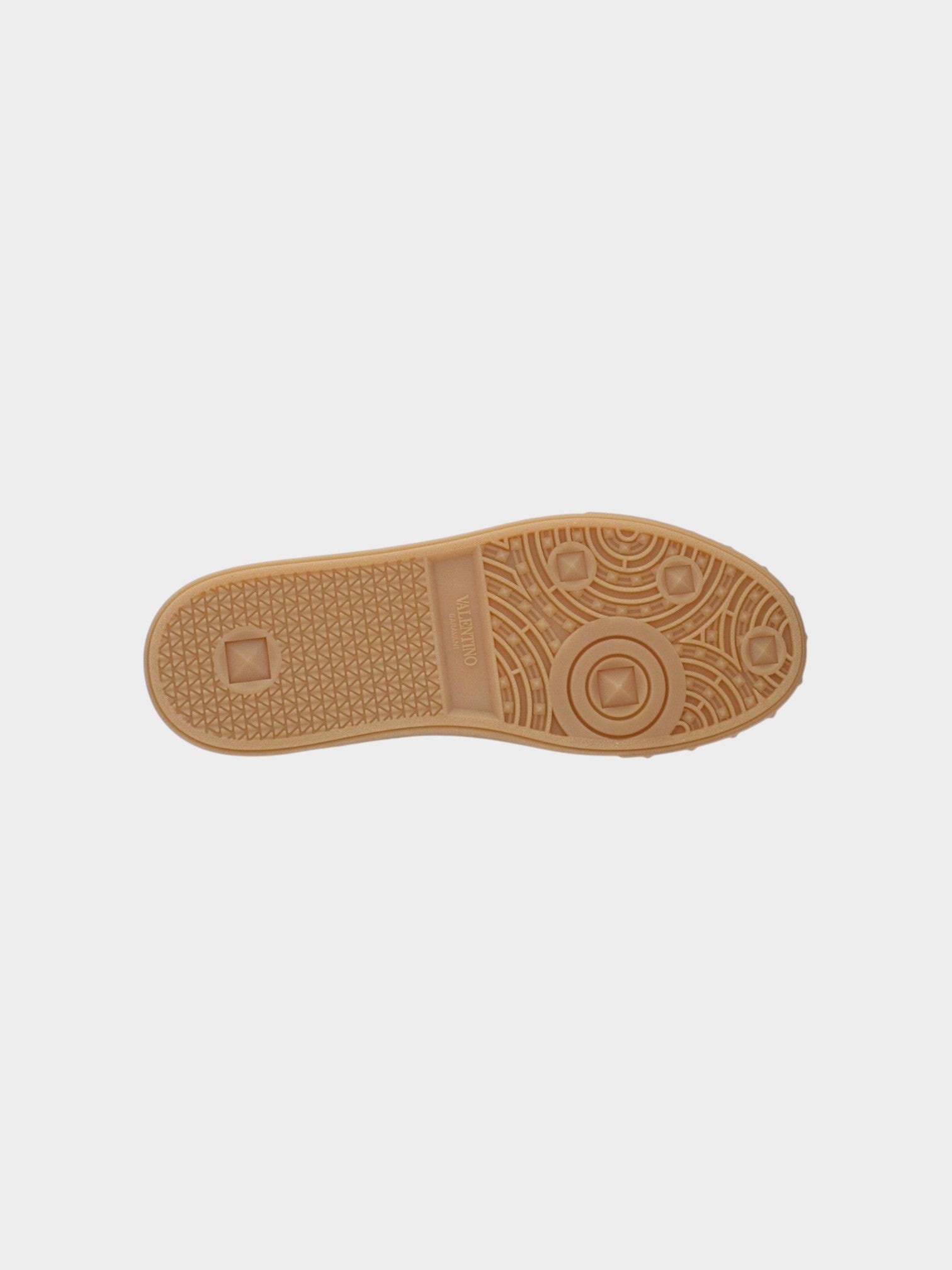 Valentino Garavani Beige Fabric Low Top Sneakers-thumbmail-5
