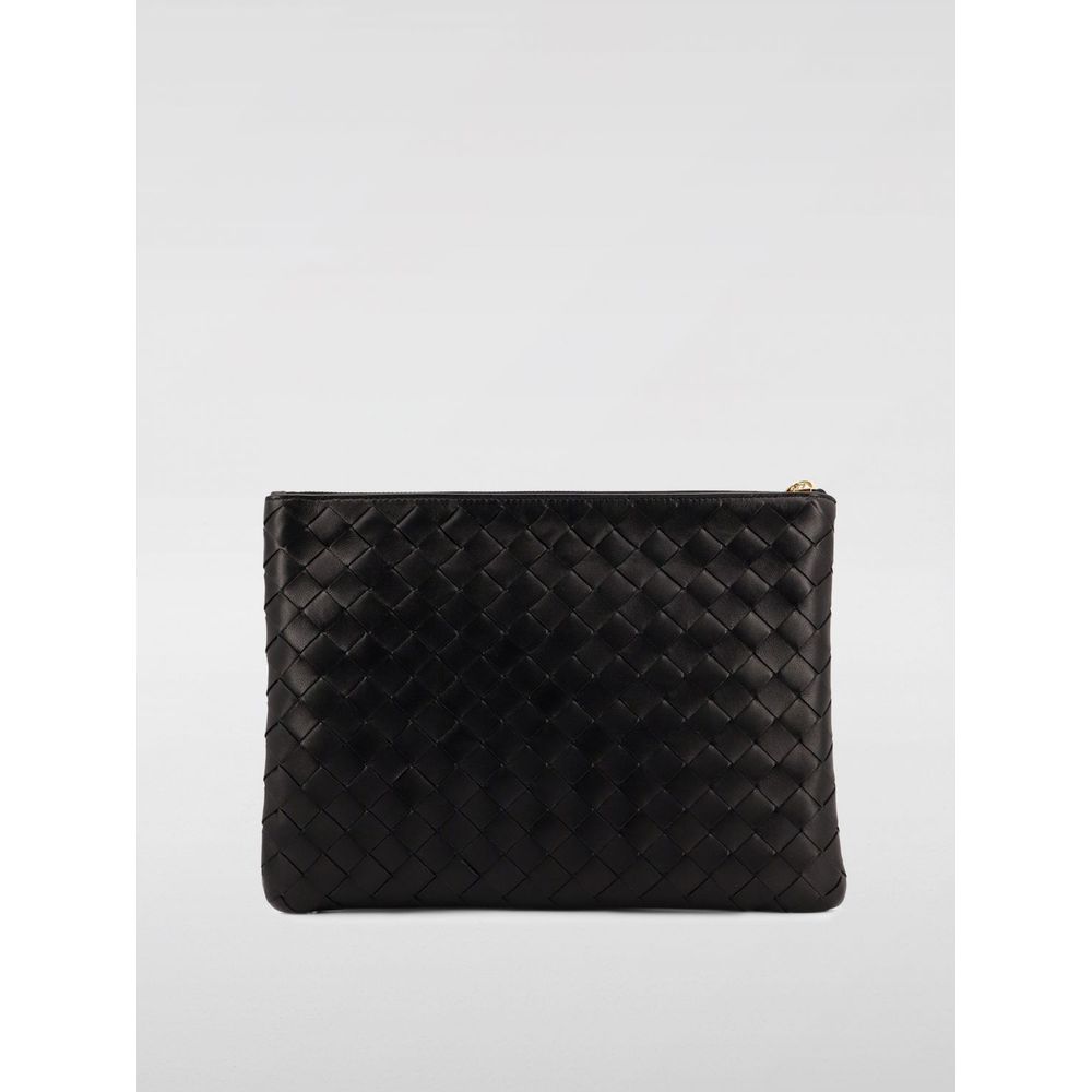 Bottega Veneta Black Leather Handbag-thumbmail-2